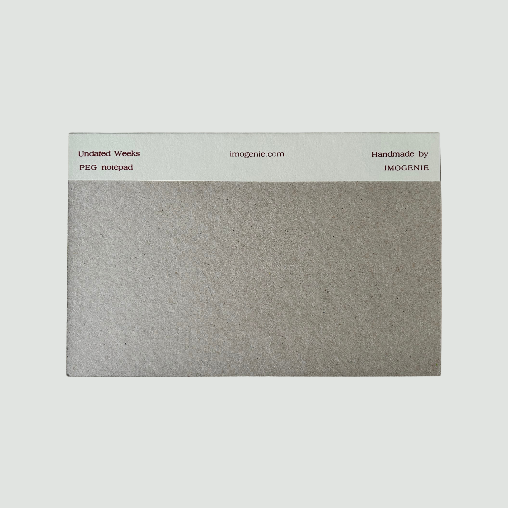 Peg Notepad
