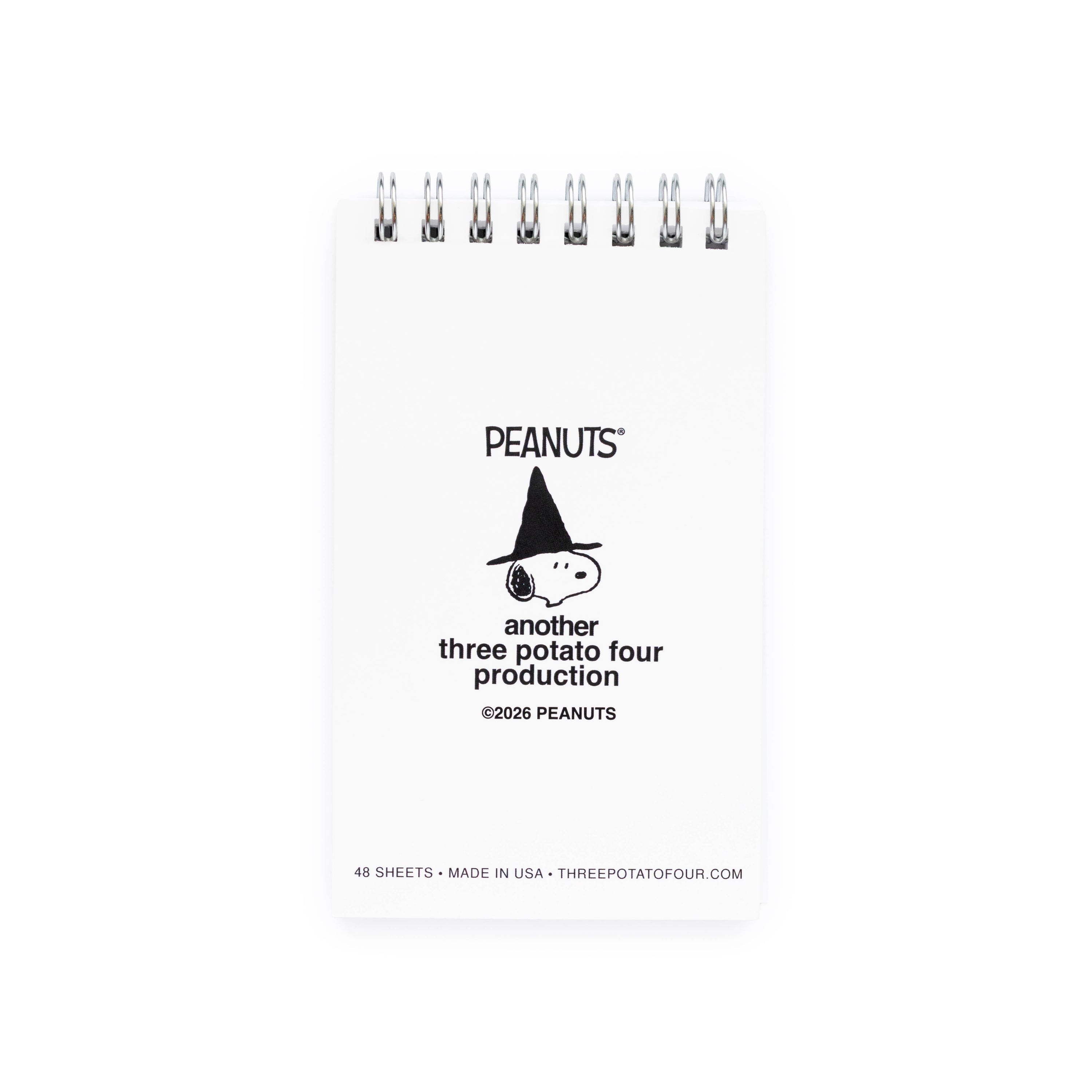 Snoopy Witch Mini Notebook