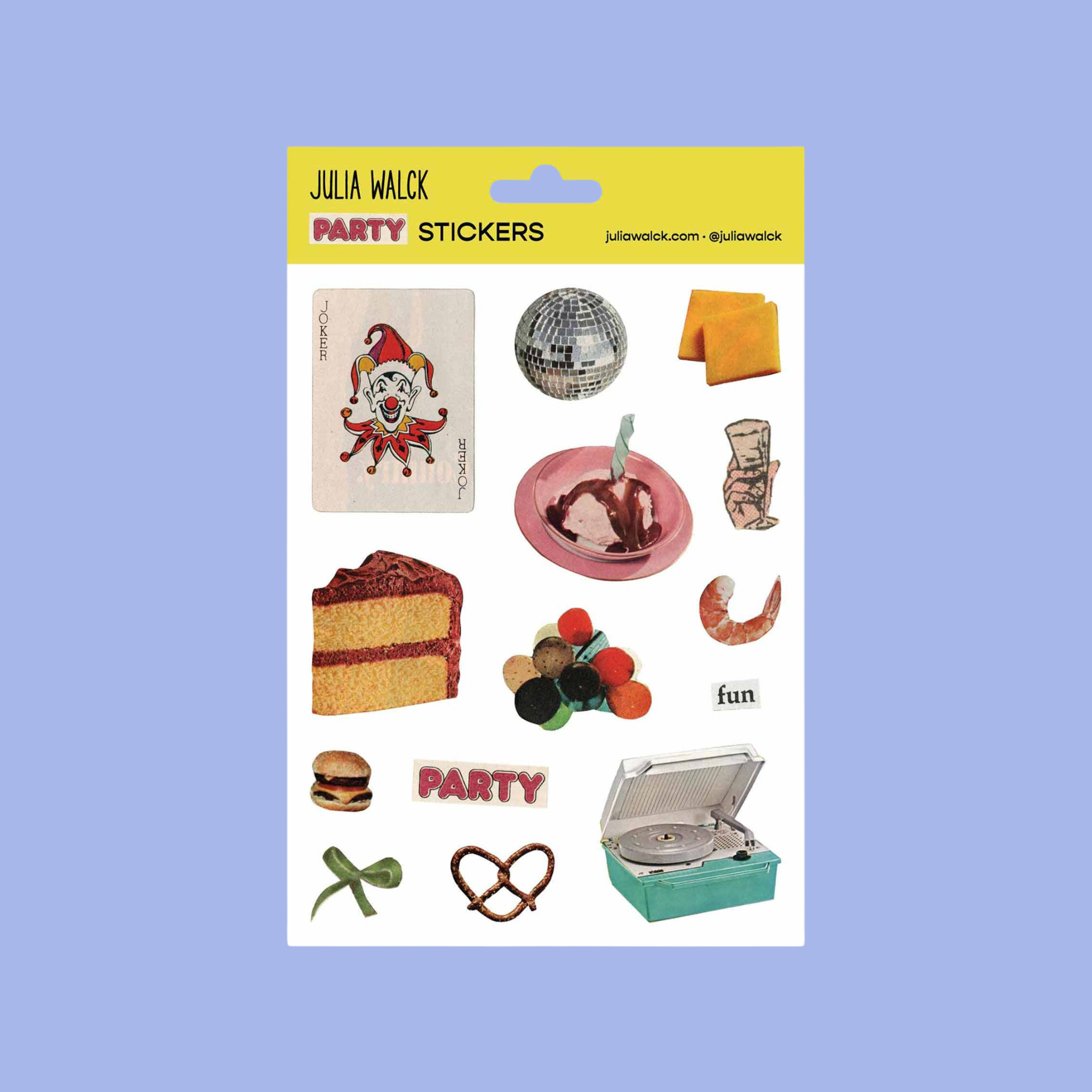 Party Sticker Sheet