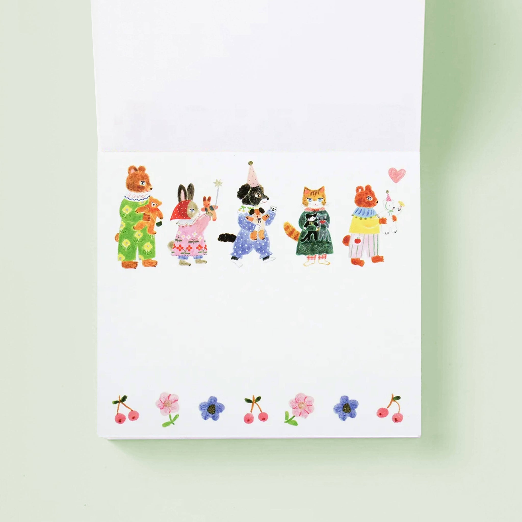 Little Fluffy Friends Block Memo