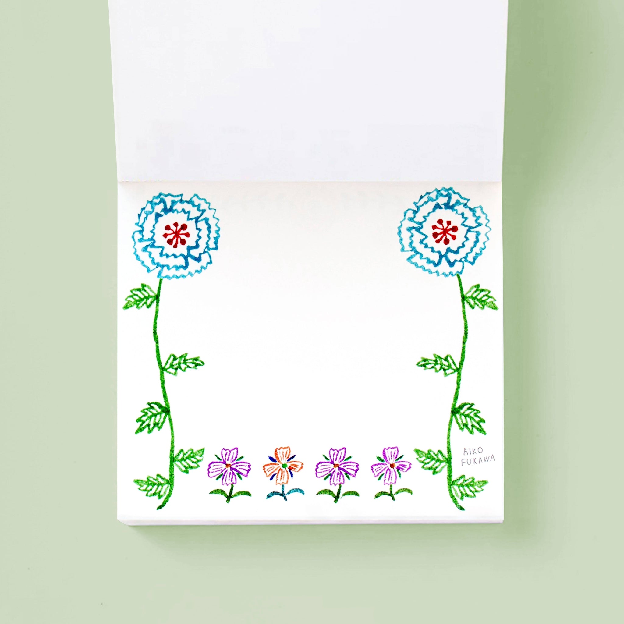 Flower Gate Block Memo