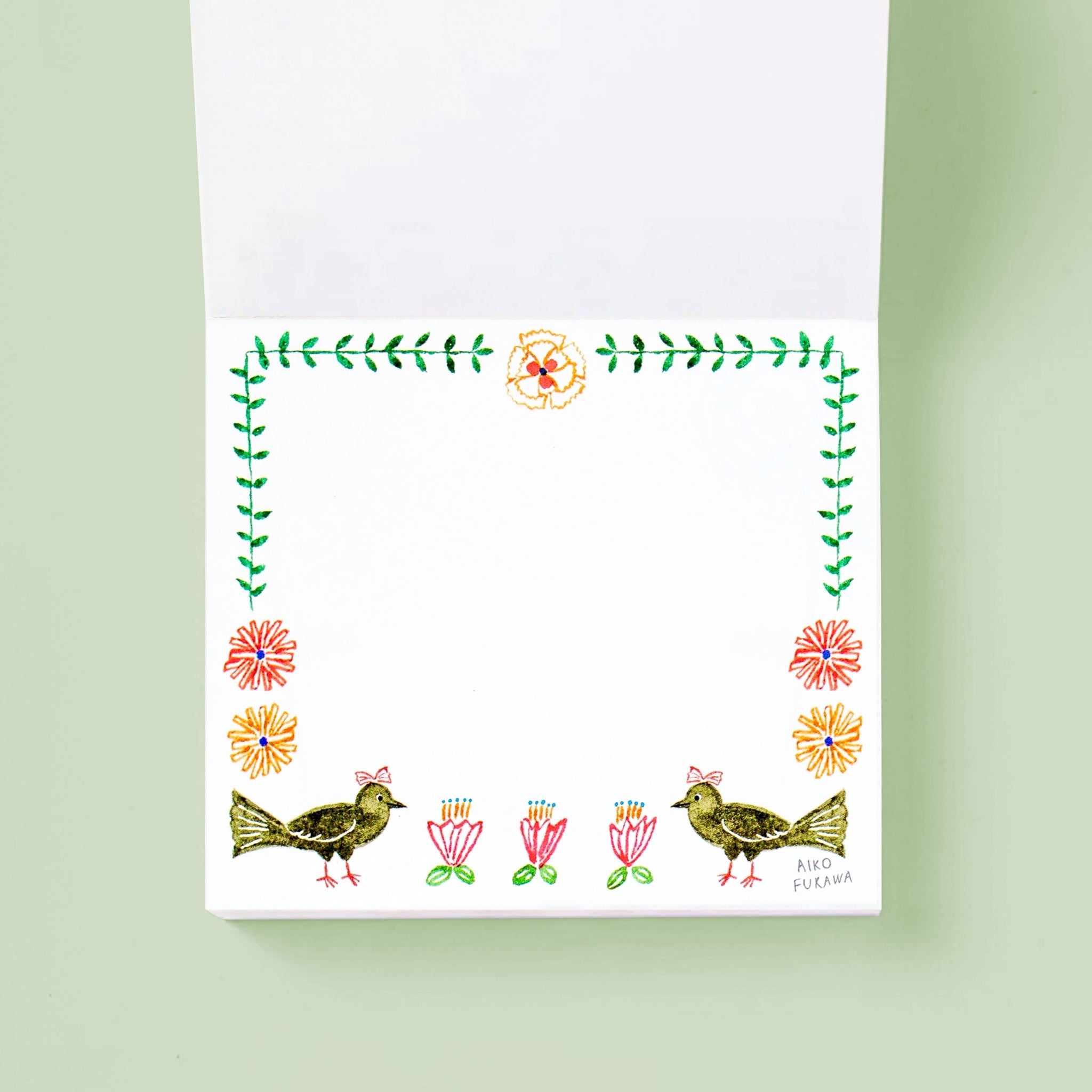 Flower Gate Block Memo