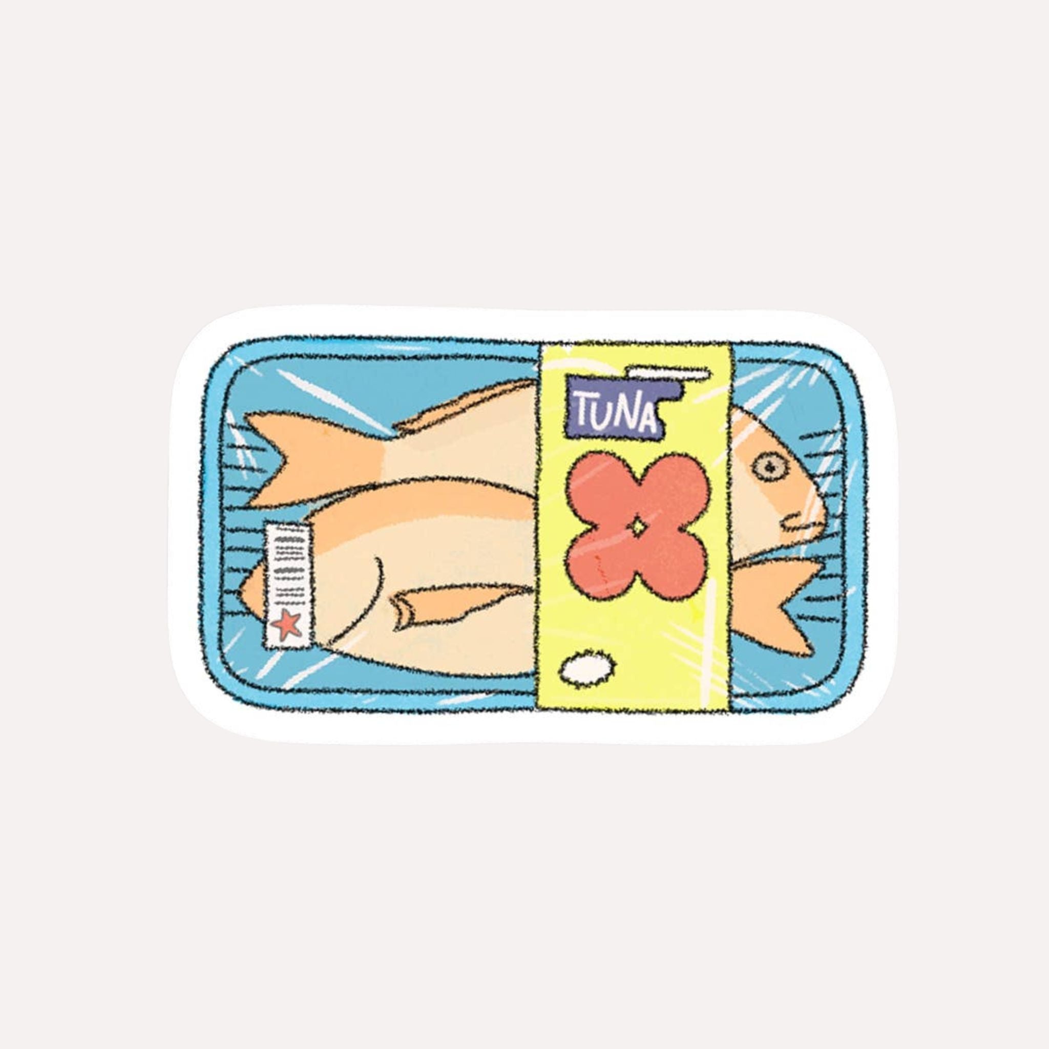 Packaged Tuna Sticker