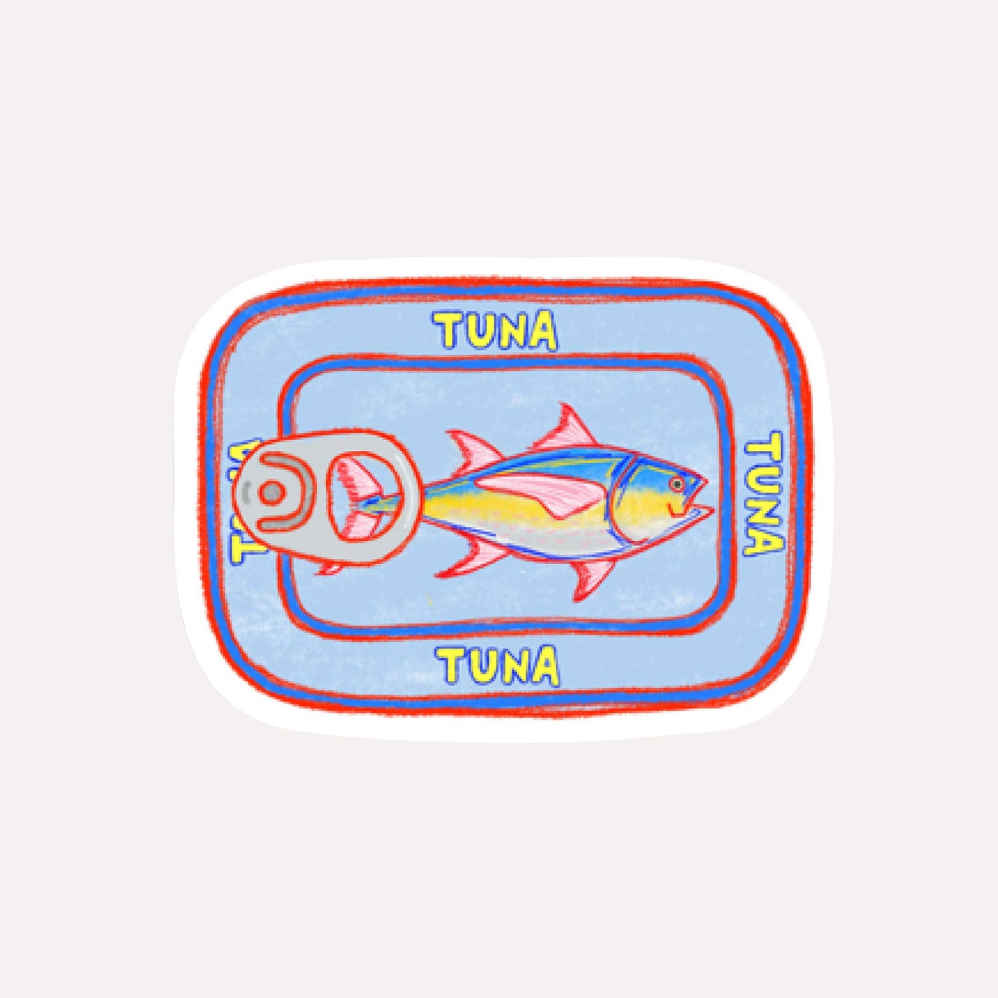 Tuna Tinned Fish Sticker