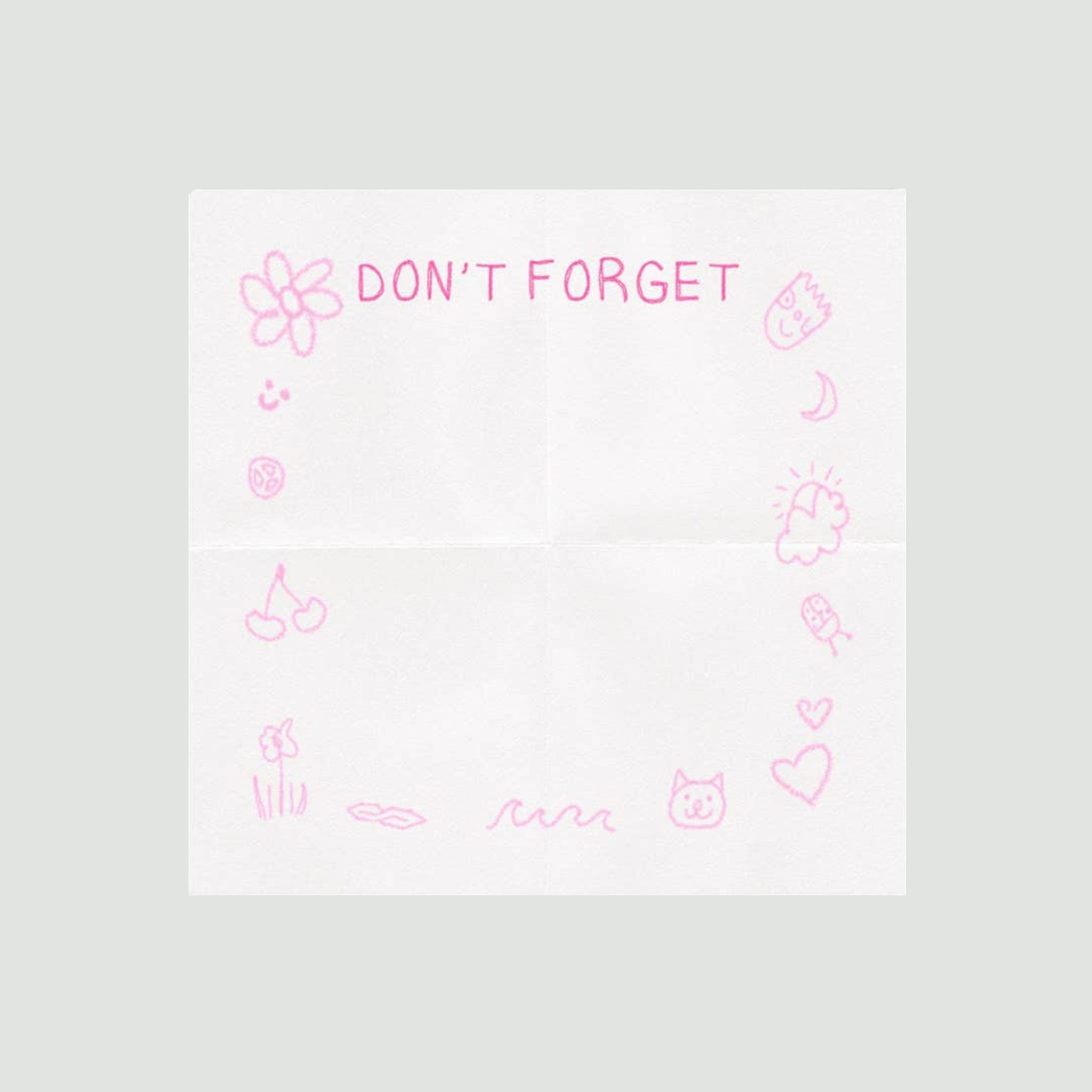 Don’t Forget Doodle Sticky Notes