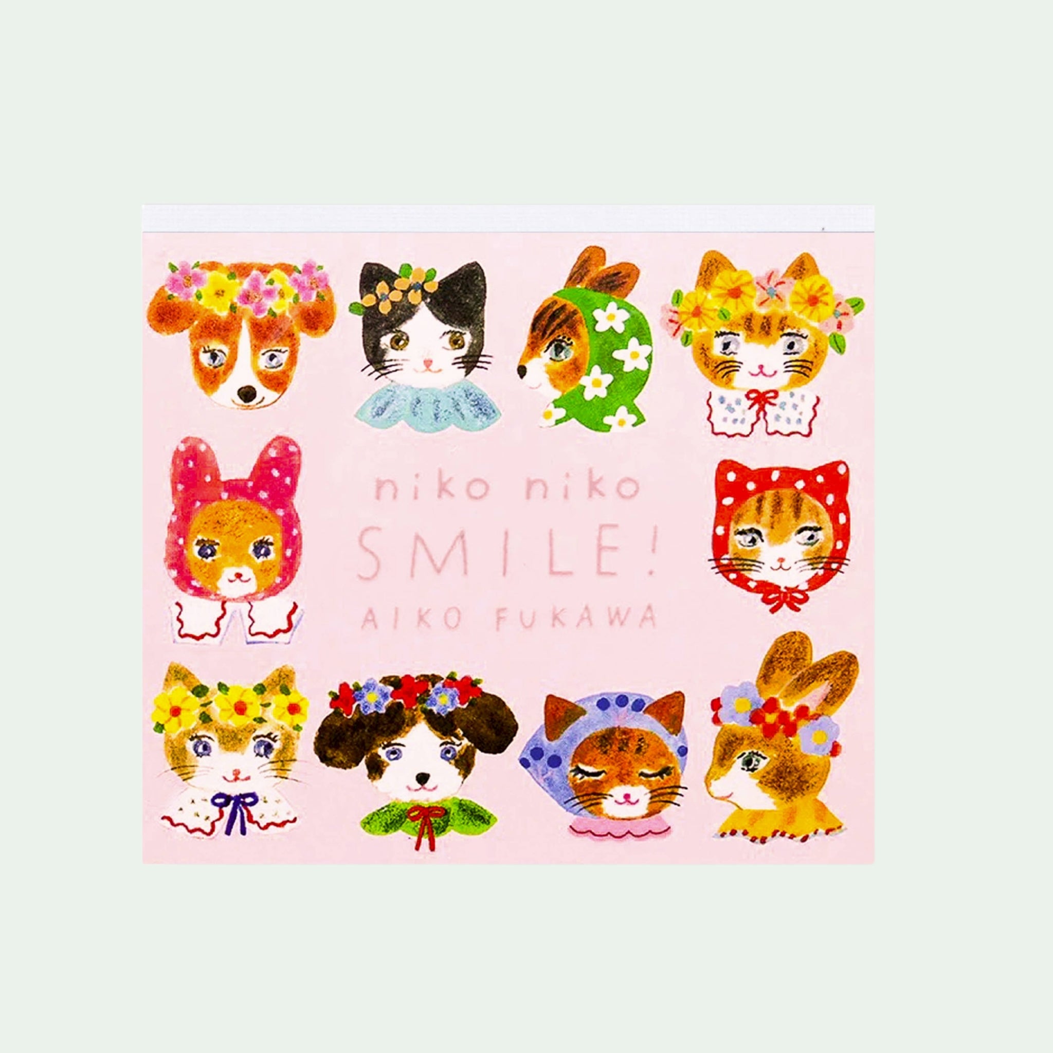 Niko Niko Smile! Block Memo