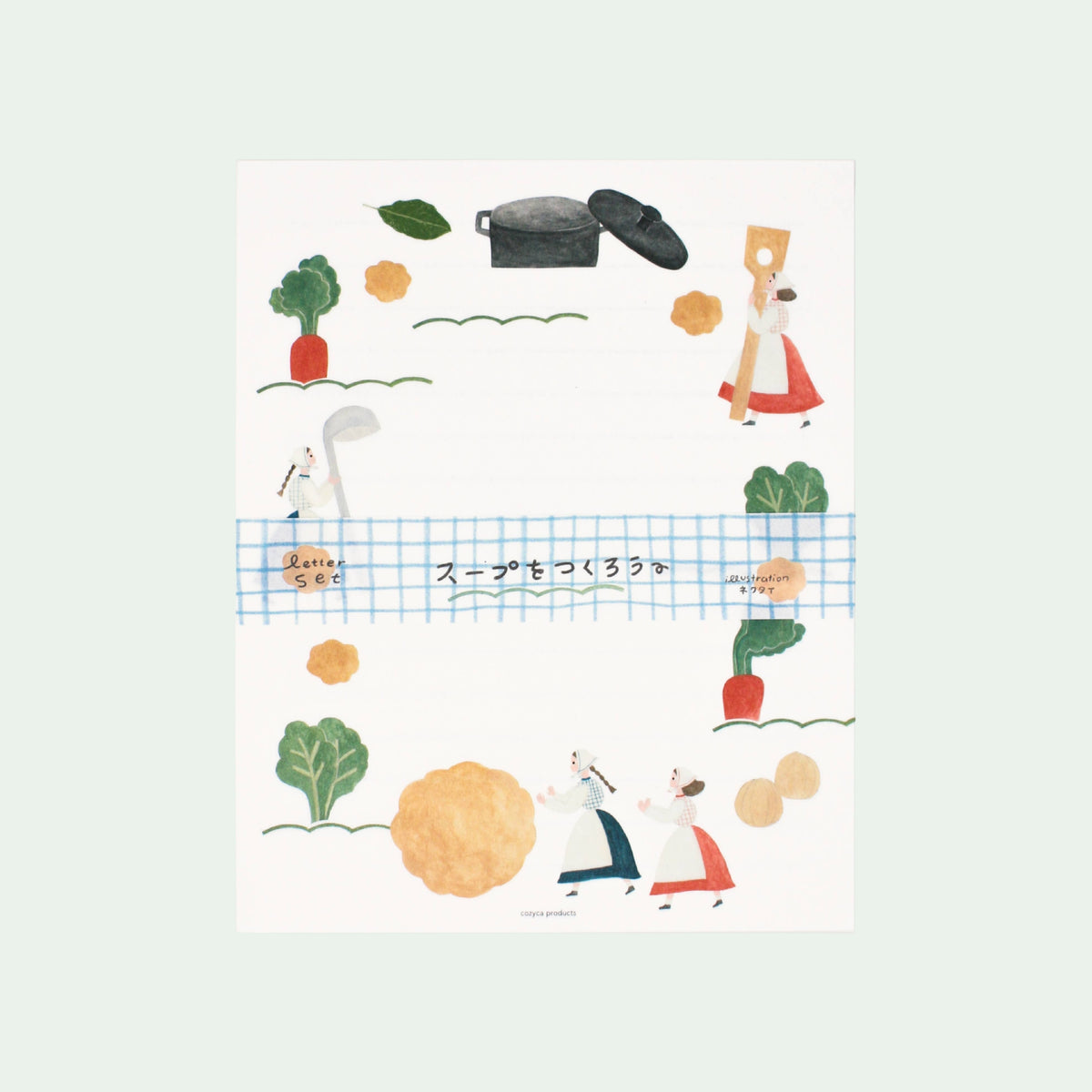 スープ/ Make Soup Writing Set