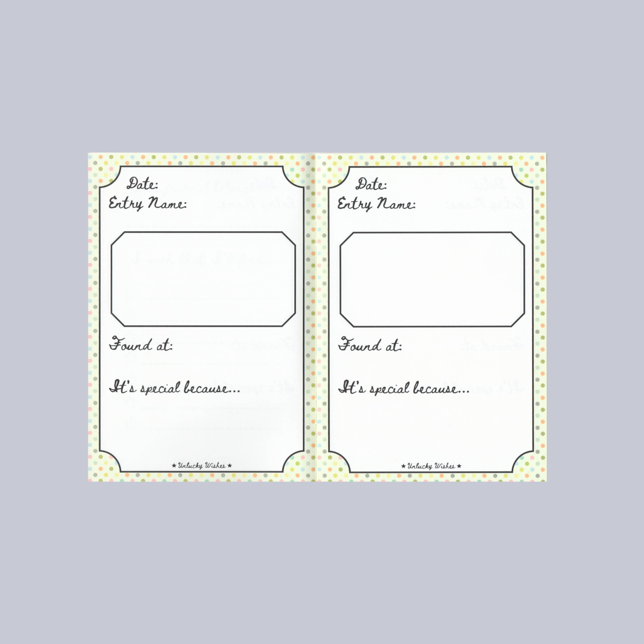 Collector's Log Zine