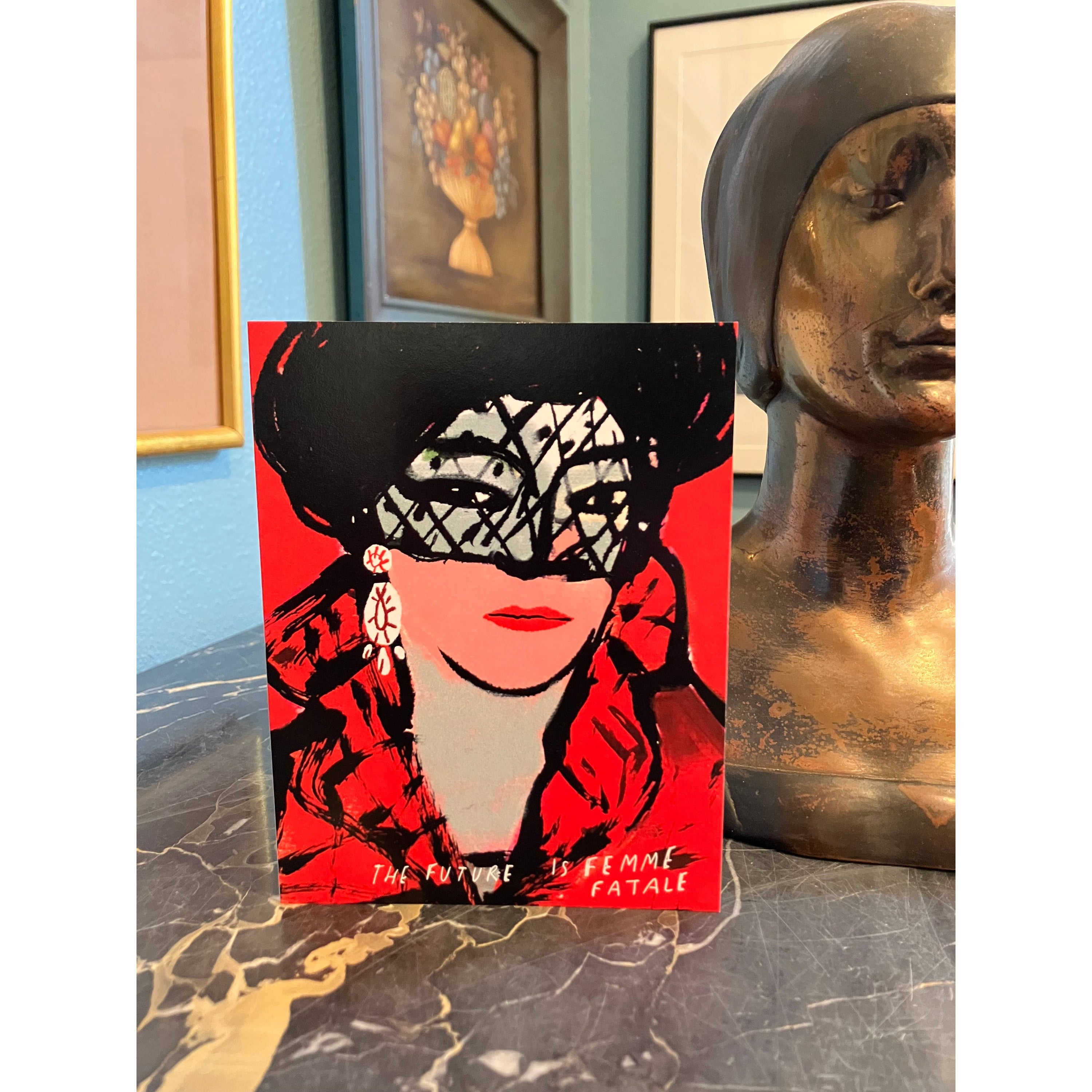 The Future is Femme Fatale Card