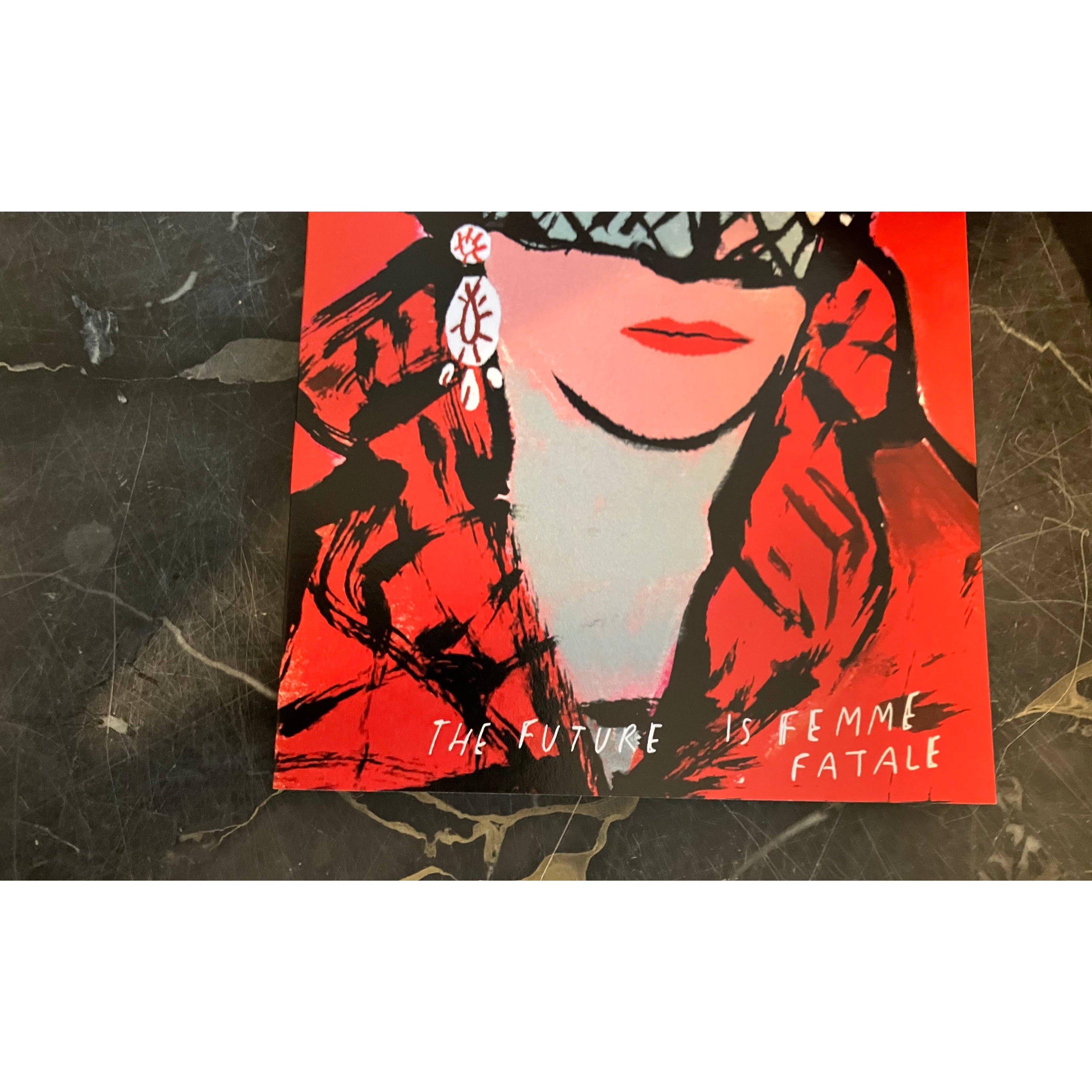 The Future is Femme Fatale Card