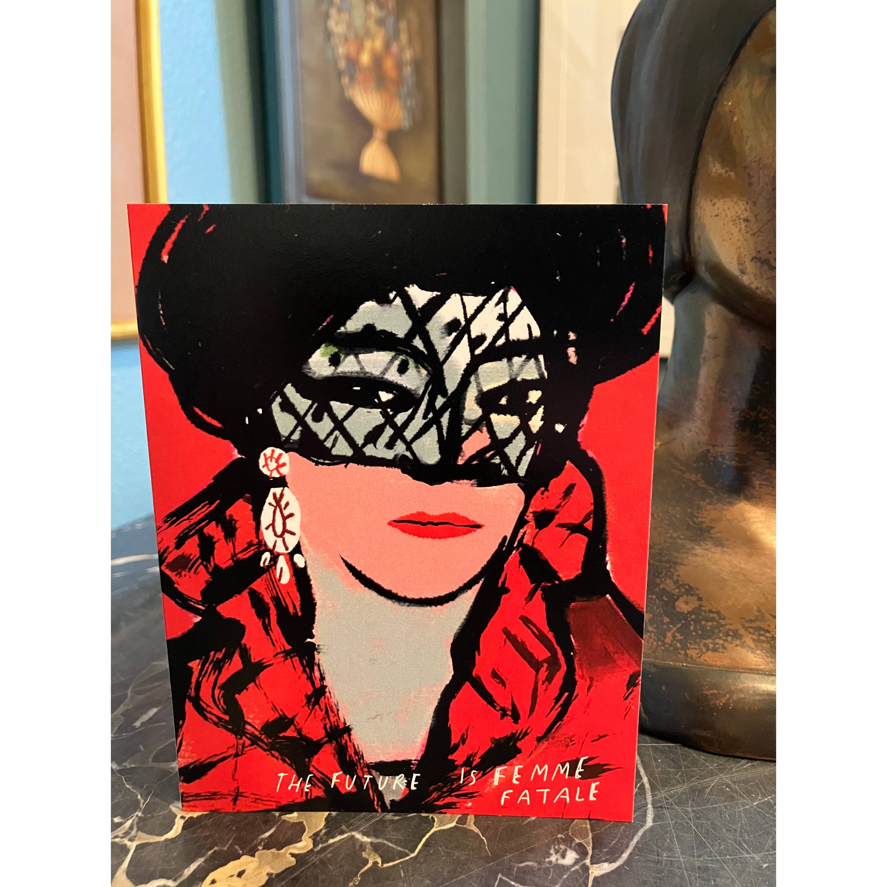 The Future is Femme Fatale Card