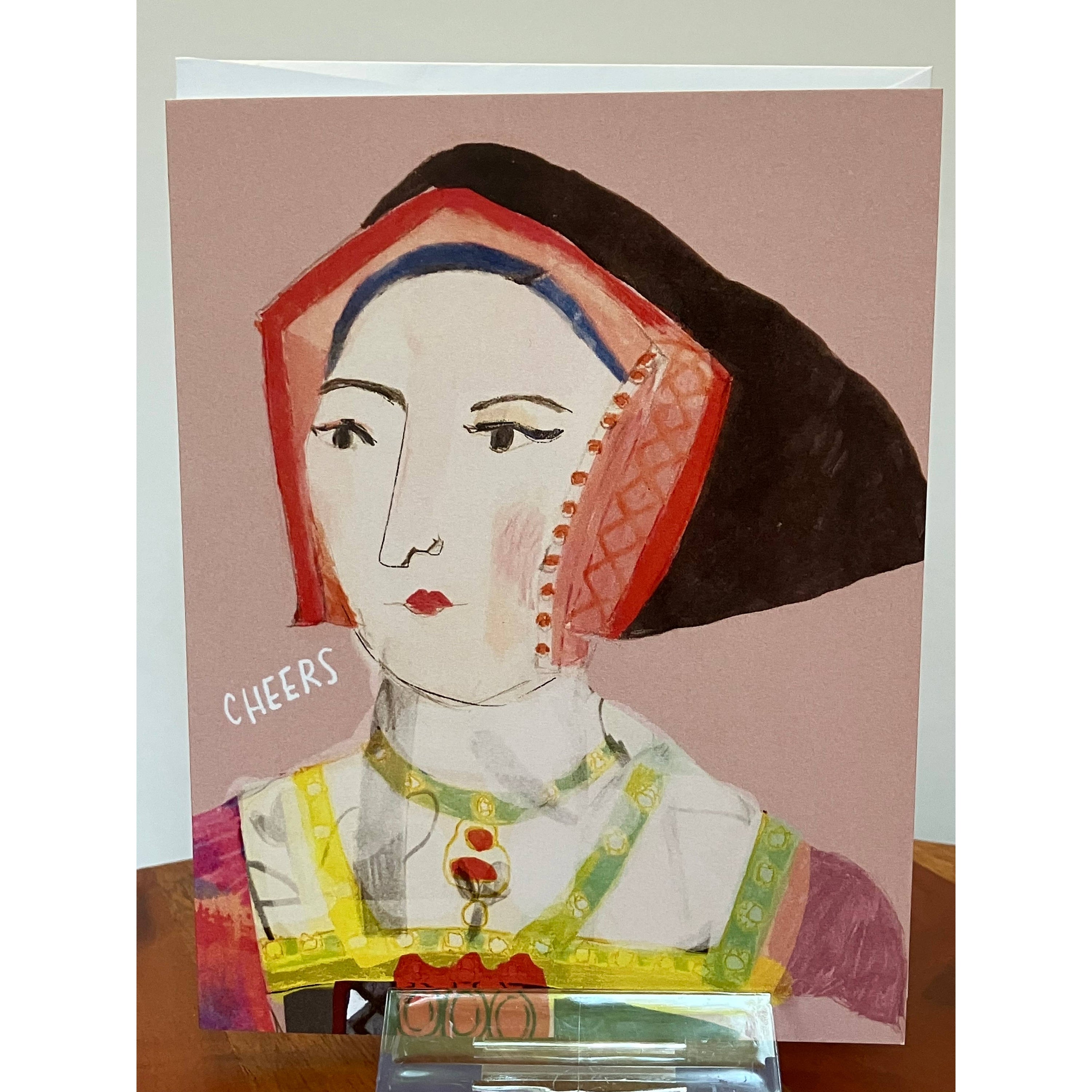 Tudor Cheers Jane Seymour Card