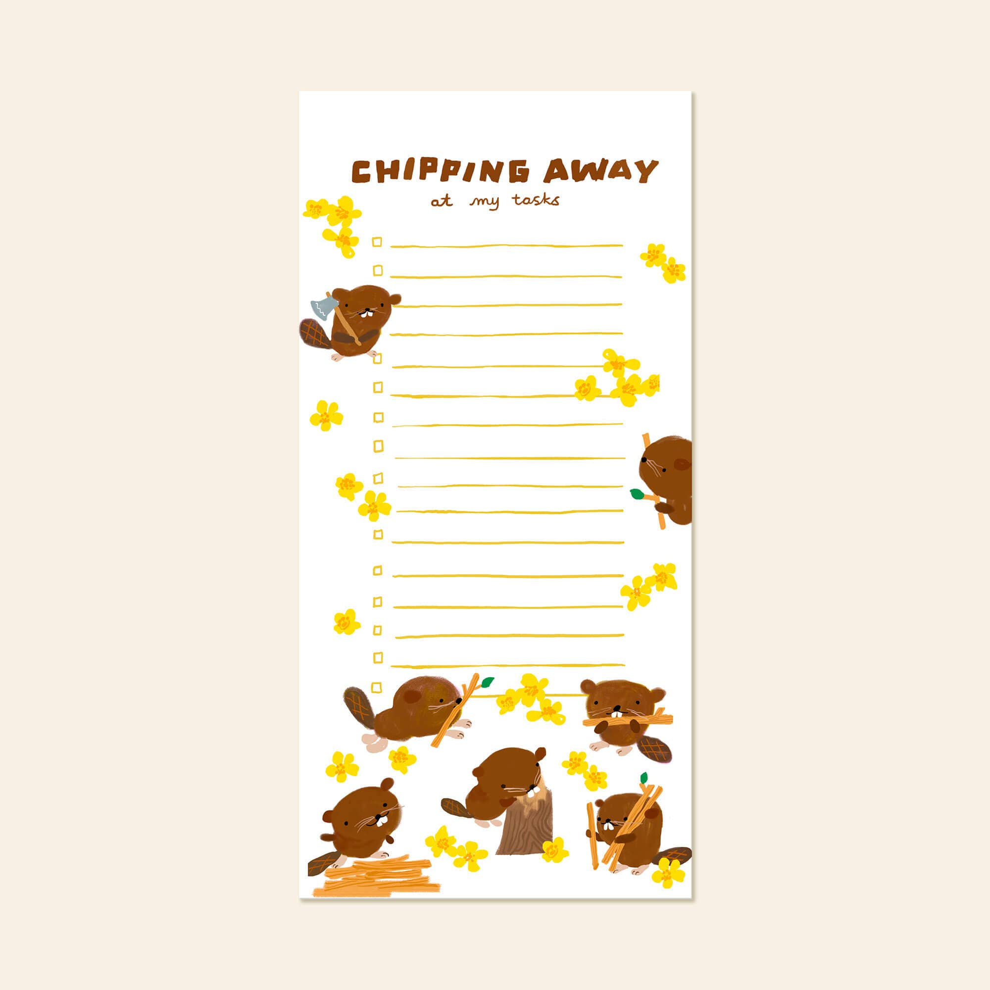 Beaver List Notepad