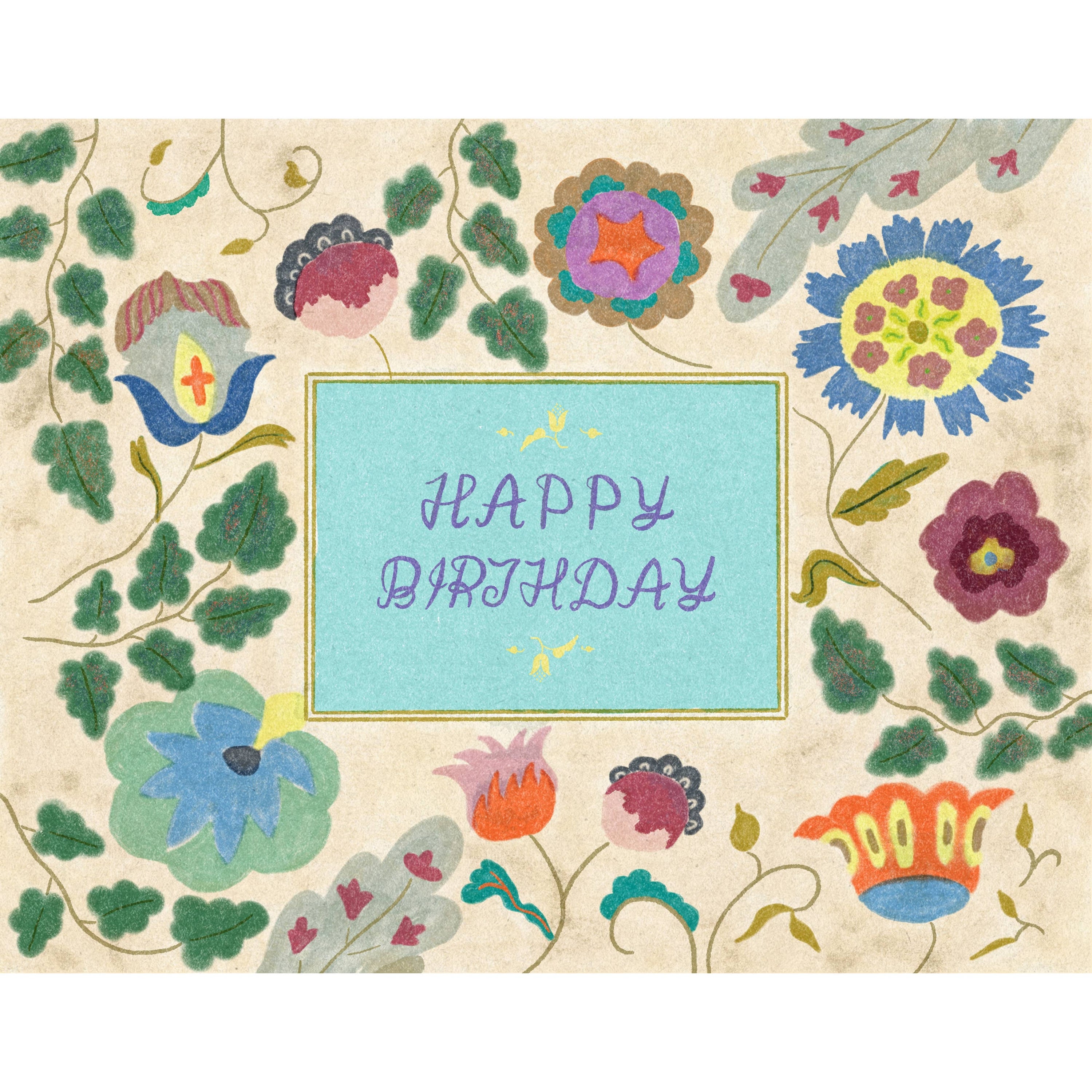 Birthday Fresco Card