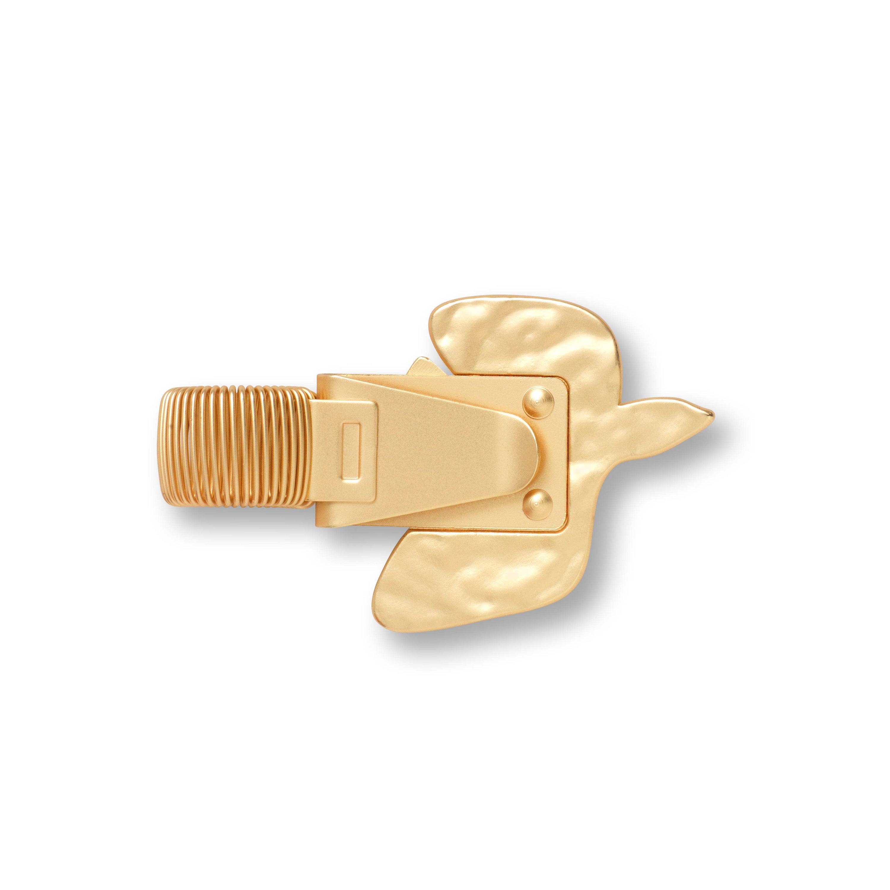 Brass Bird Pen Clip