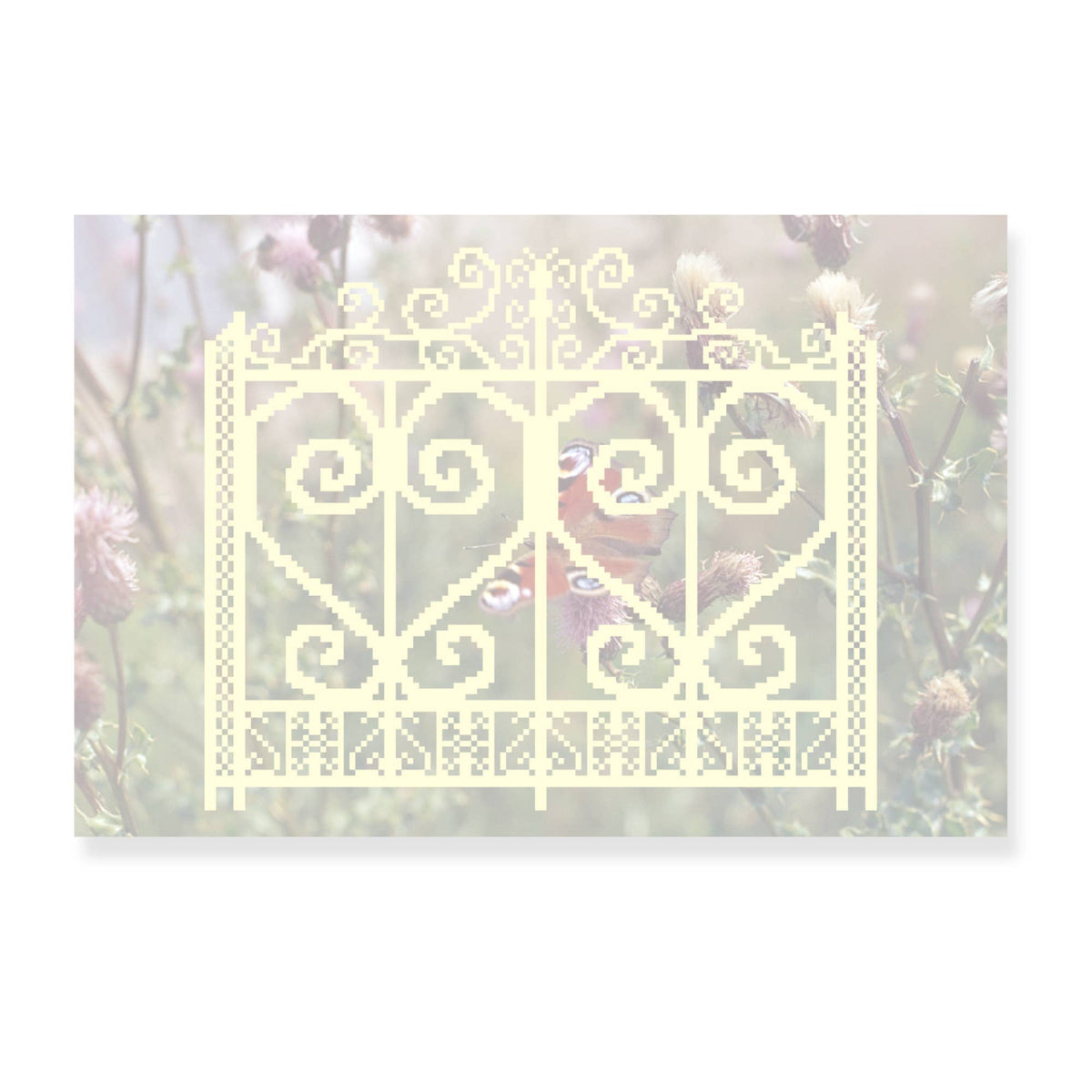 Butterfly Gate Memo Pad