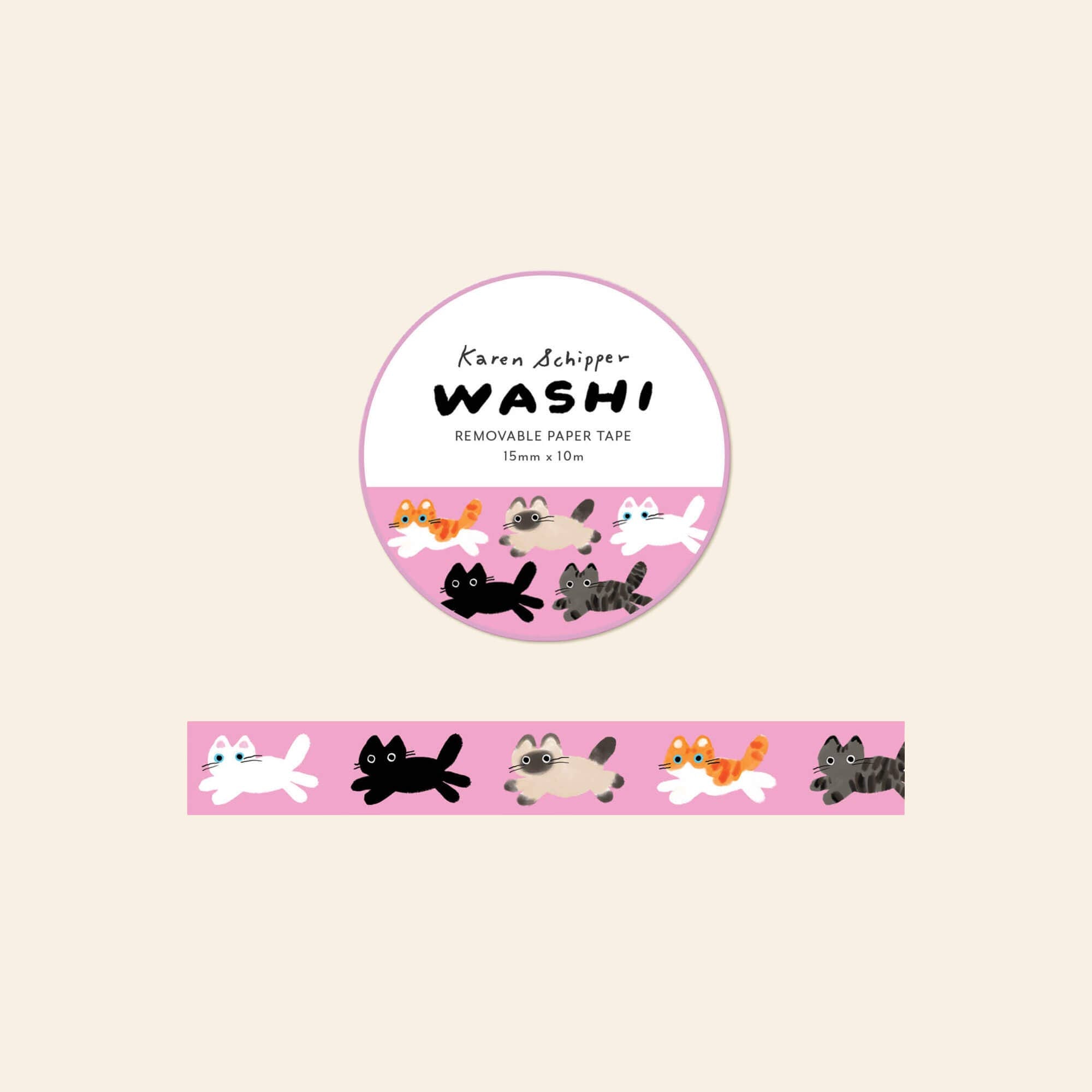 Cats Washi Tape