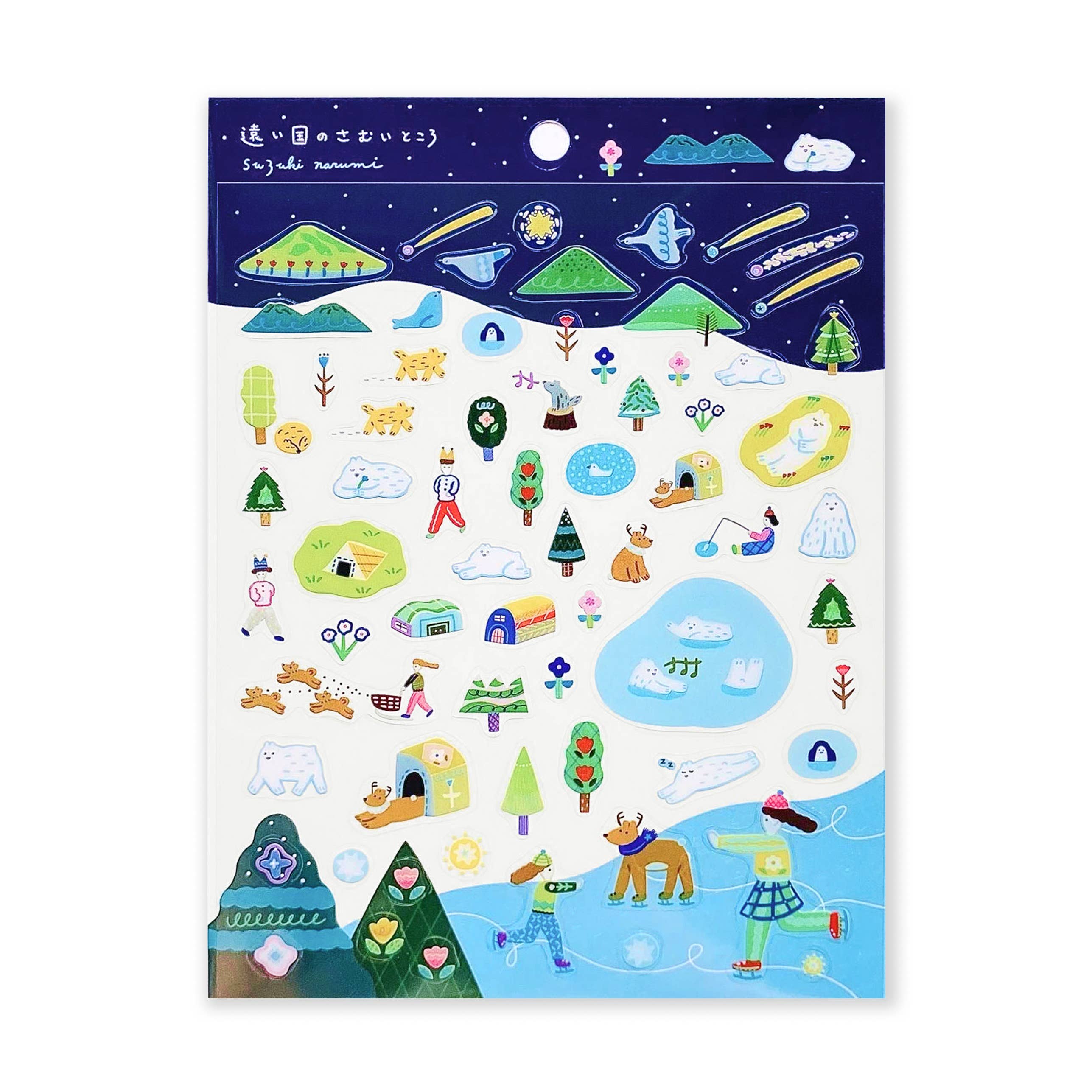 A Faraway Cold Place Clear Sticker Sheet