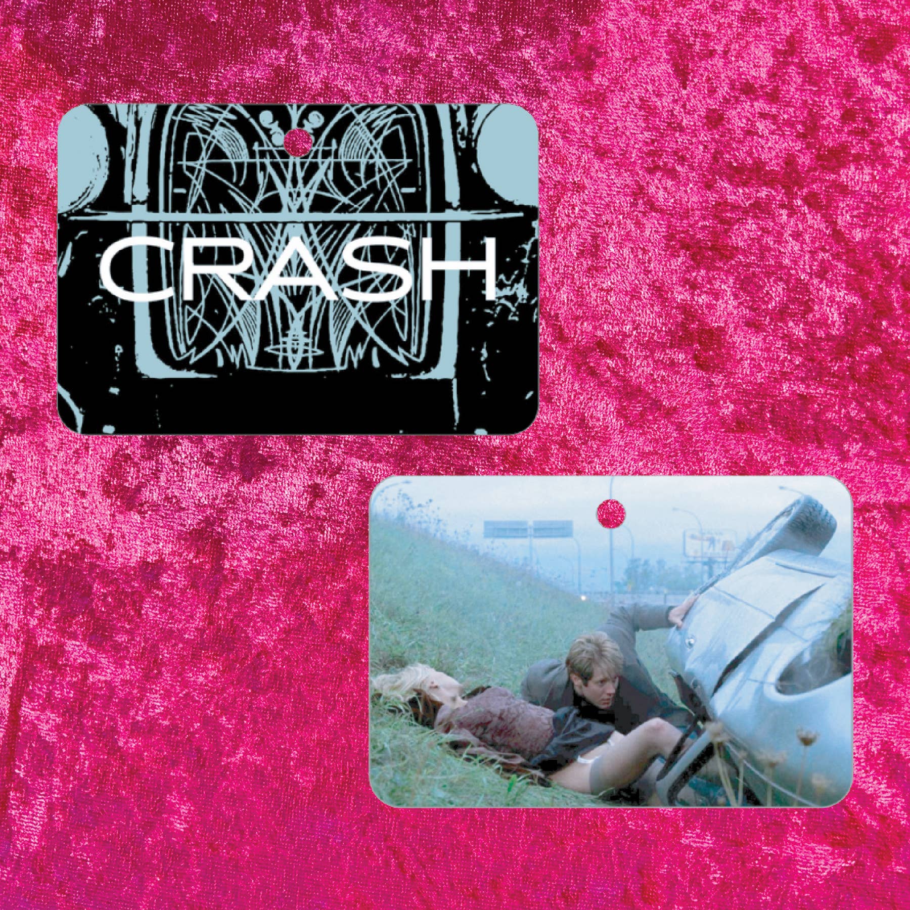 Crash (1996) Vanilla Scented Car Air Freshener