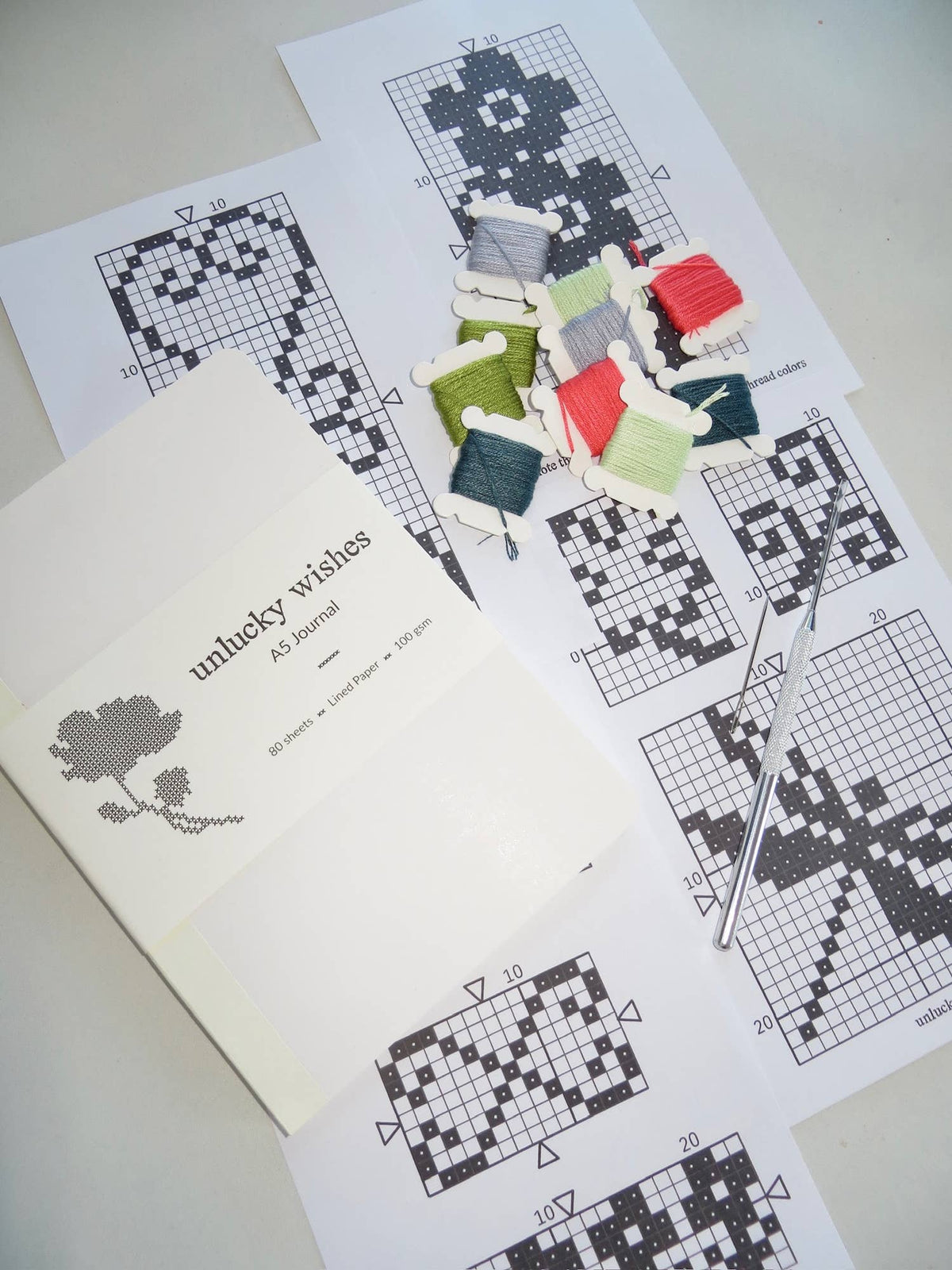 Cross Stitch Journal Kit