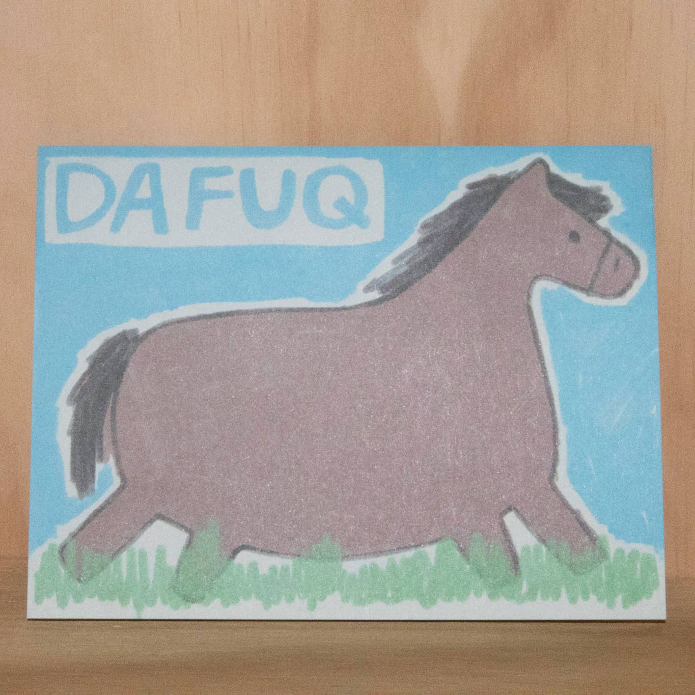 Da Fuq Horse! Notepad