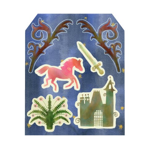Medieval! Sticker Sheet
