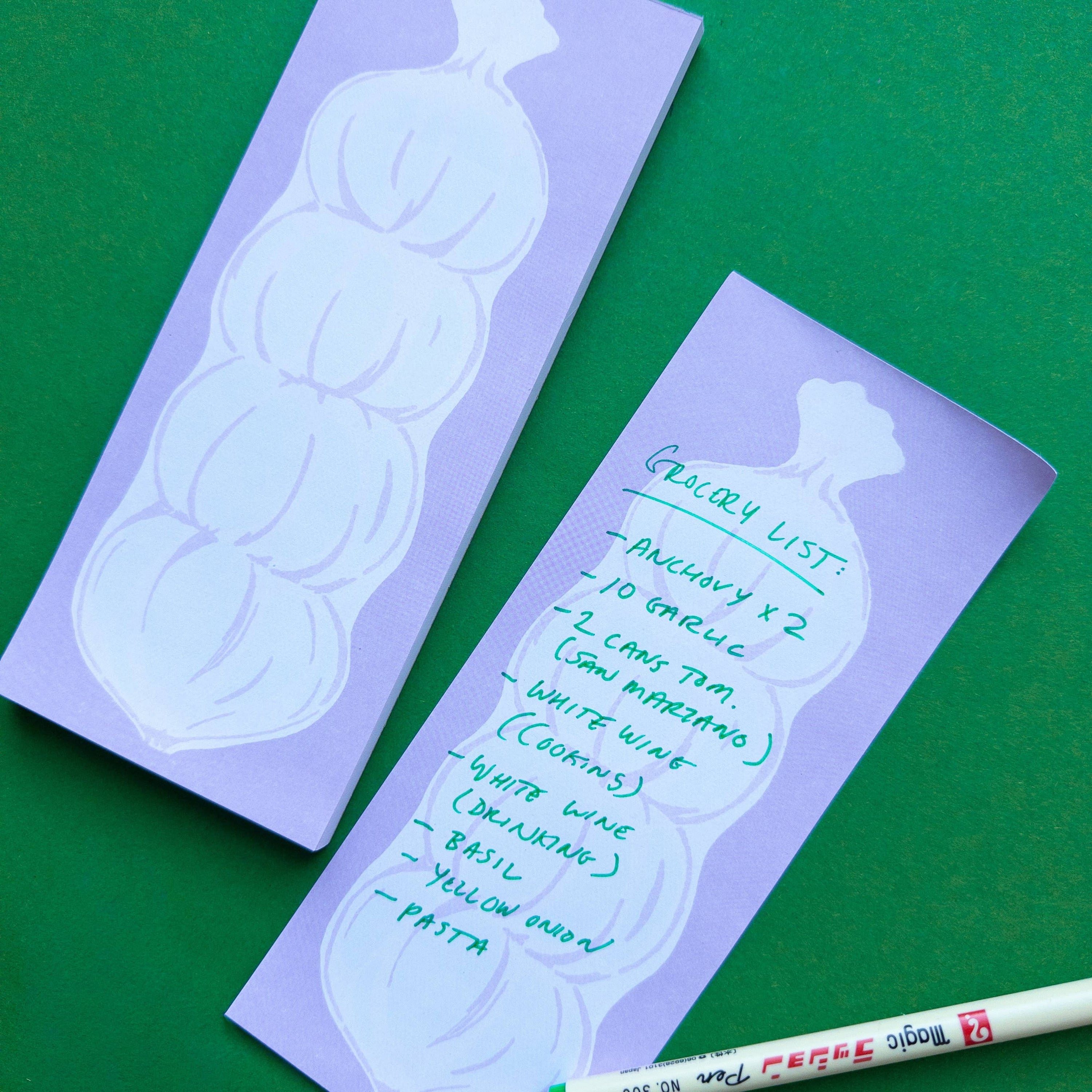 Garlic Memo Notepad