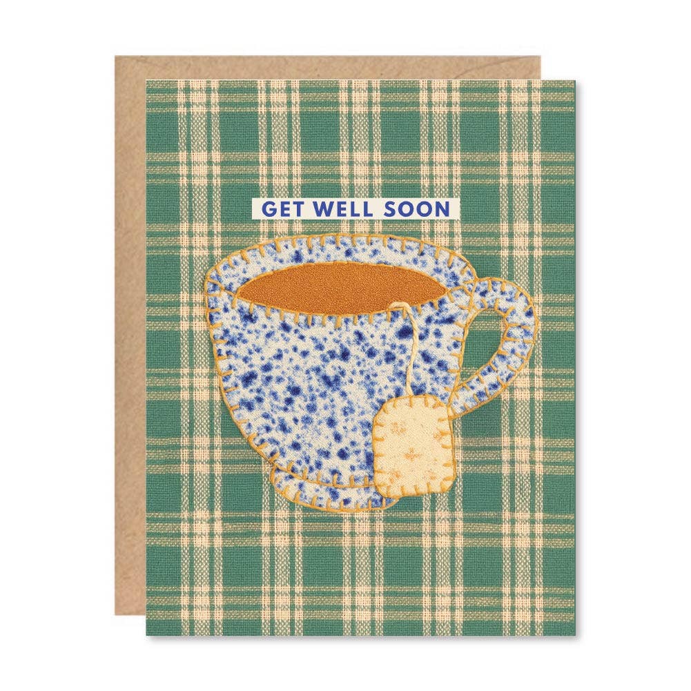 Get Well Tea Card