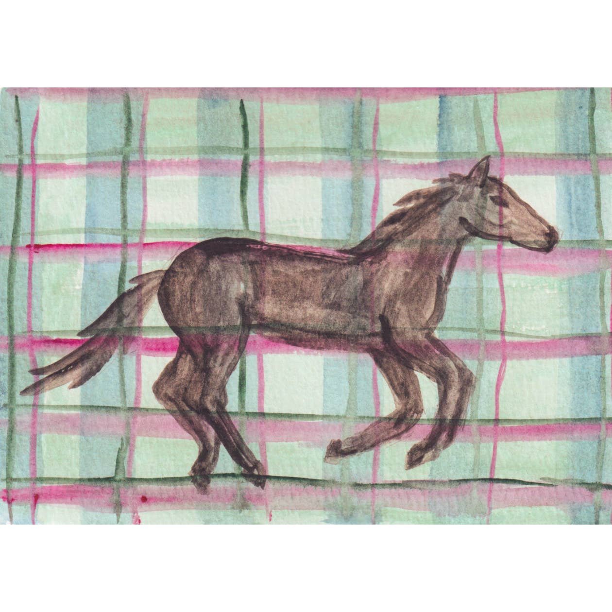 Horse Card and Envelope