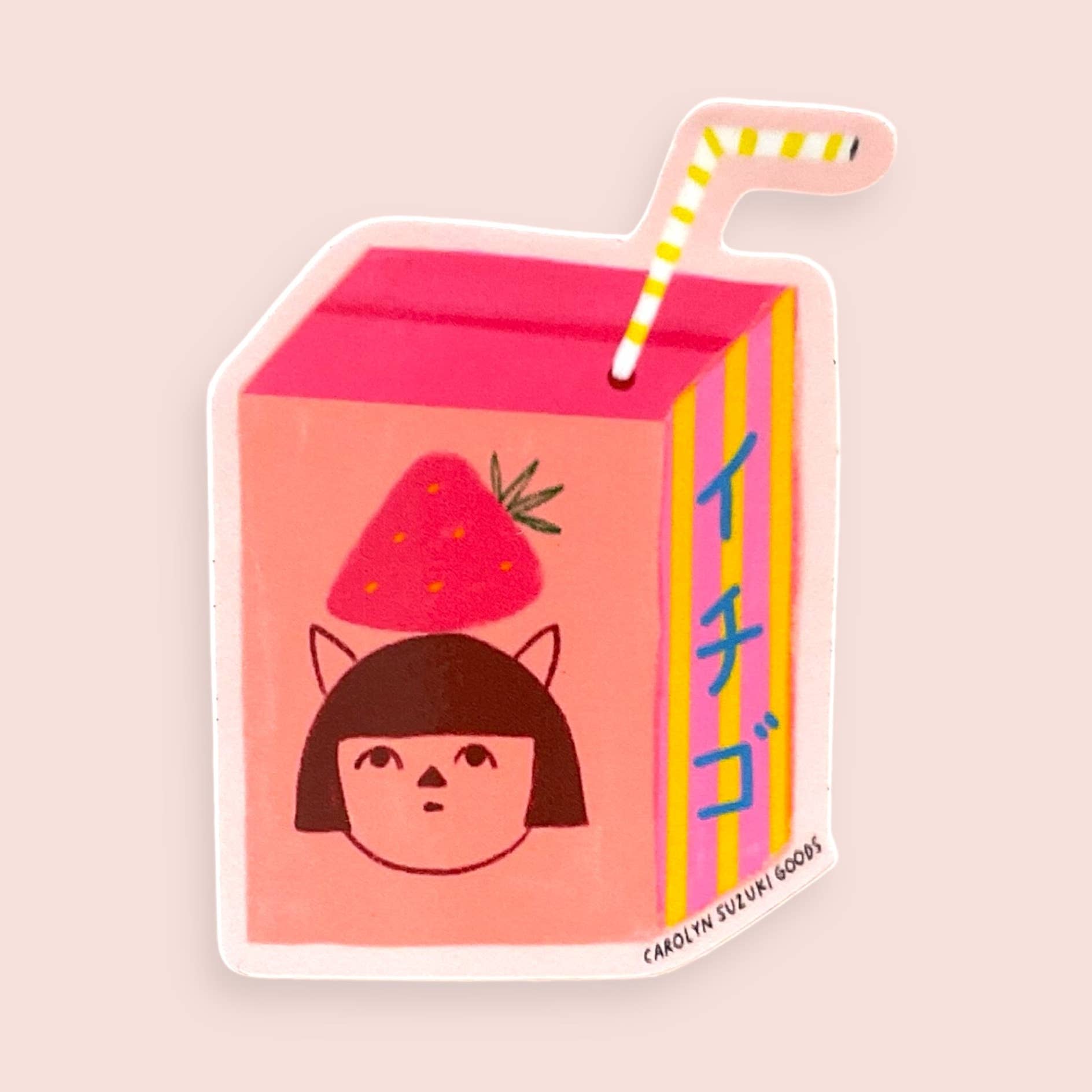 Ichigo Milk Sticker
