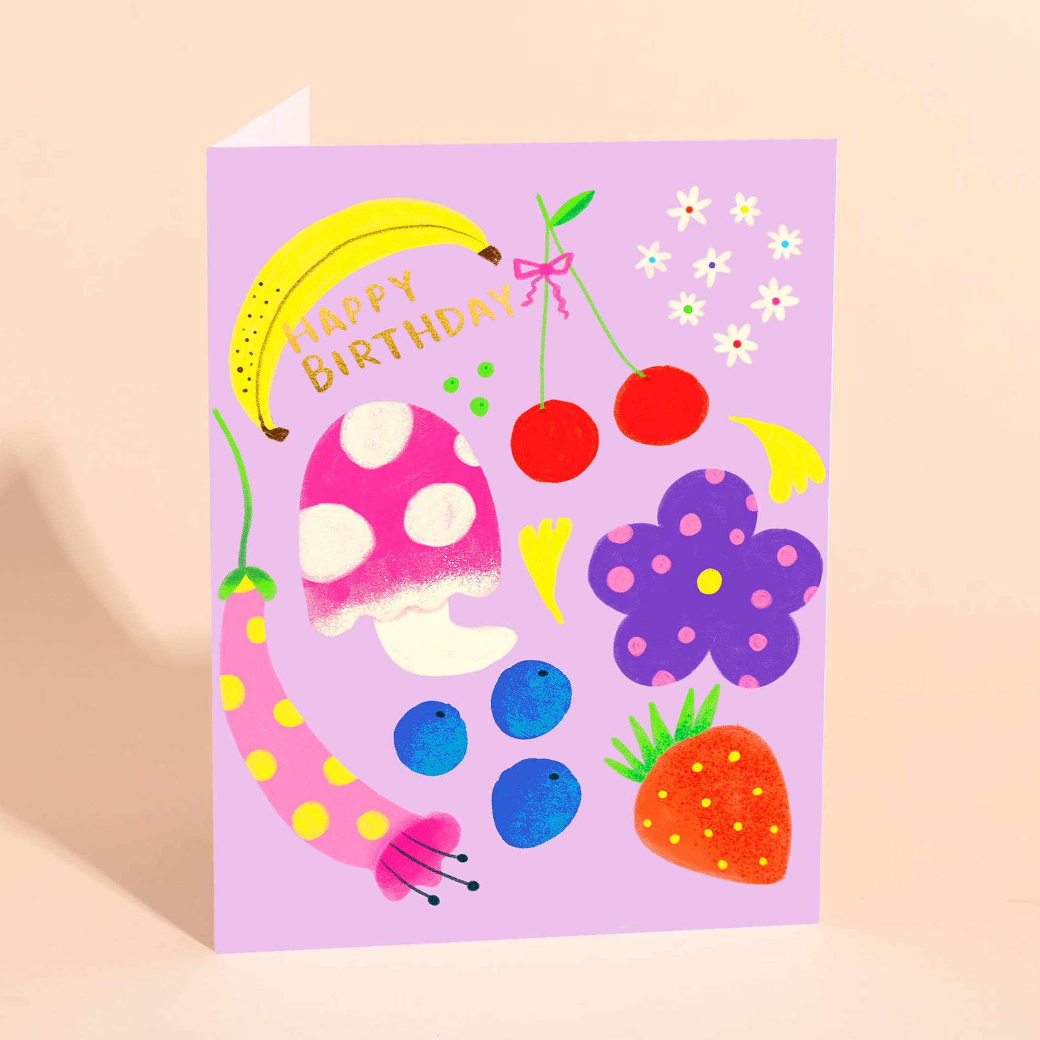 Juicy Fruit Birthday Card