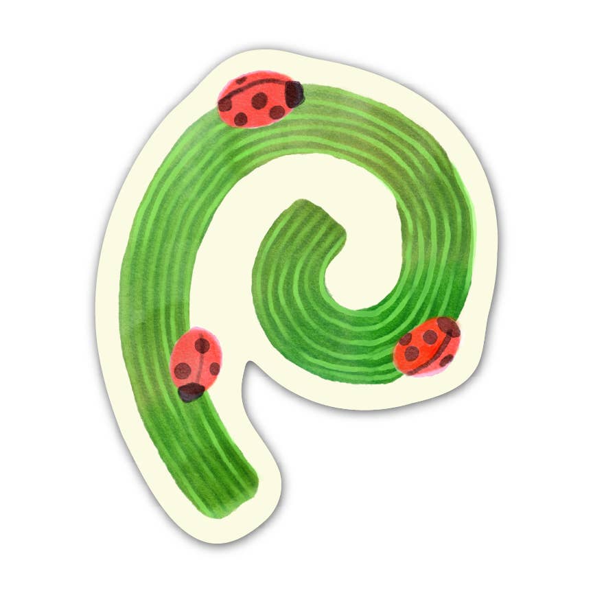 LADYBUG SPIRAL! Sticker