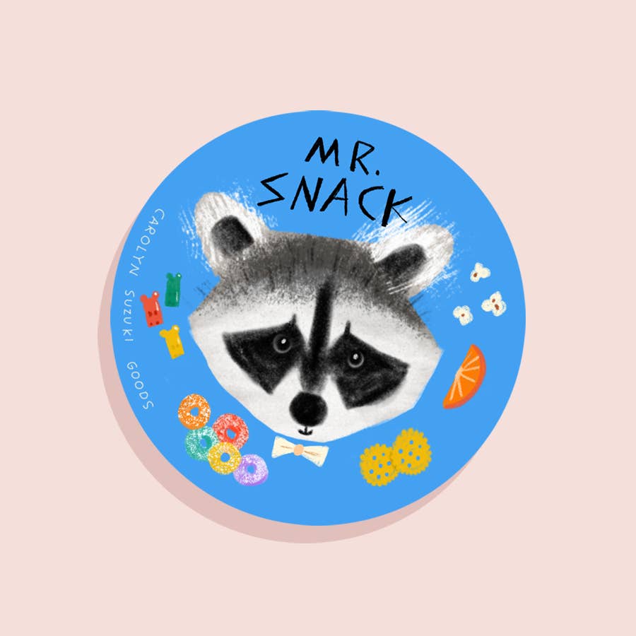Mr. Snack Sticker