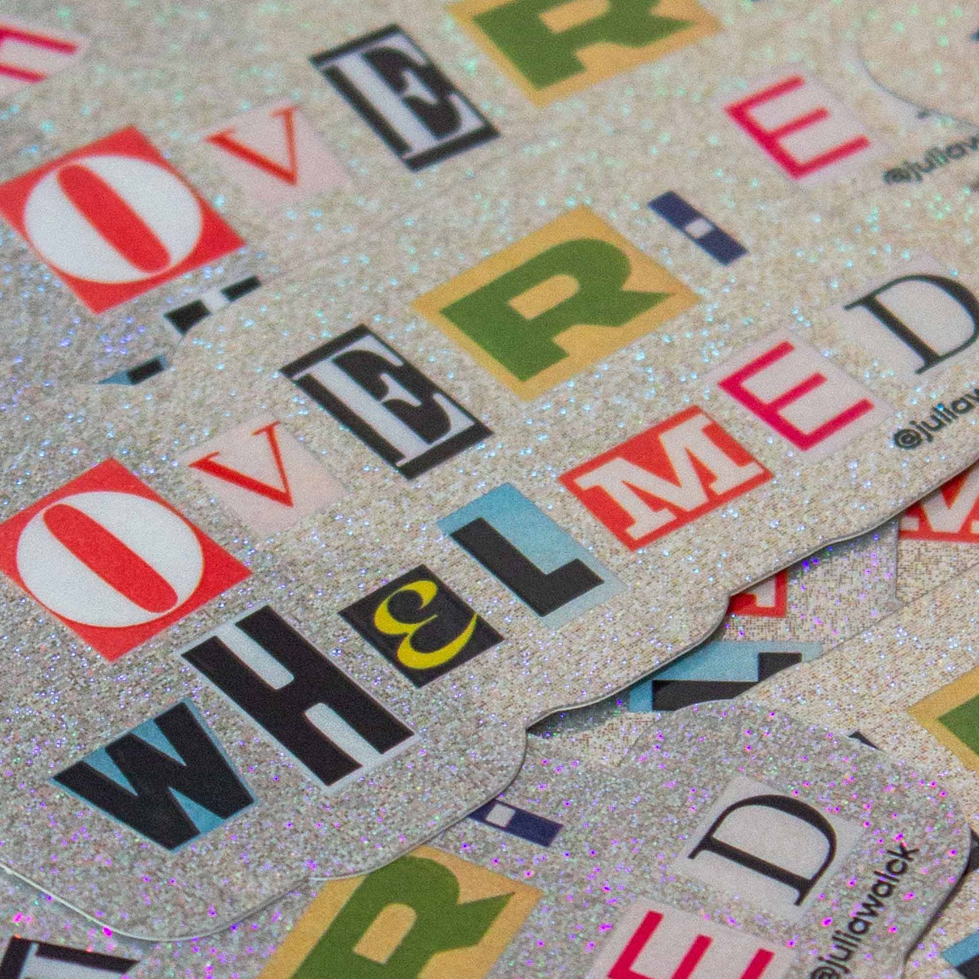 Overwhelmed Sticker