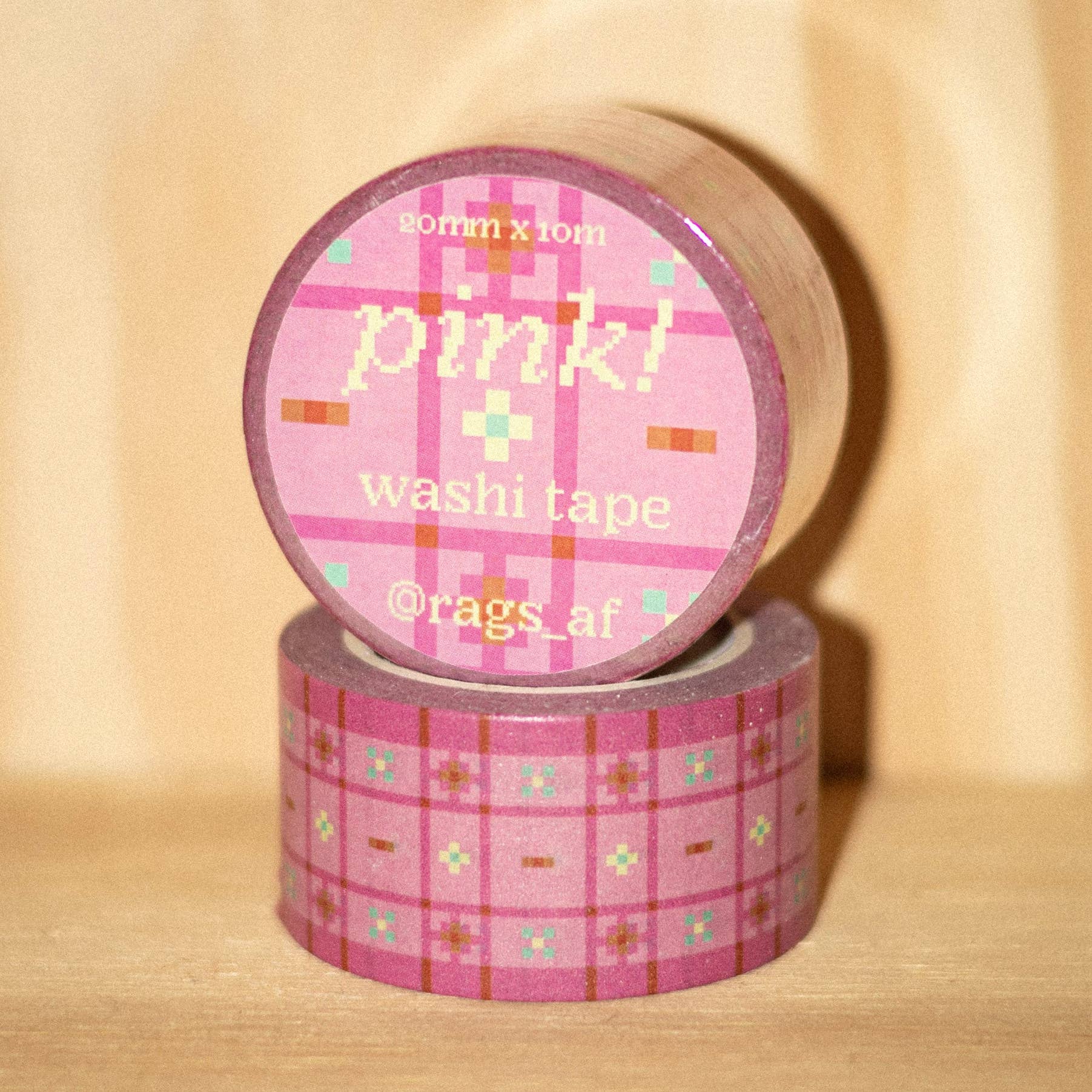 Pink Patterned! Washi Tape