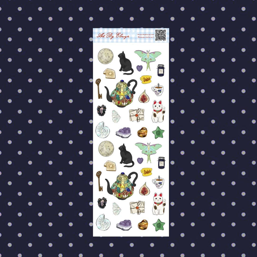 September Themed Mini Sticker Sheet