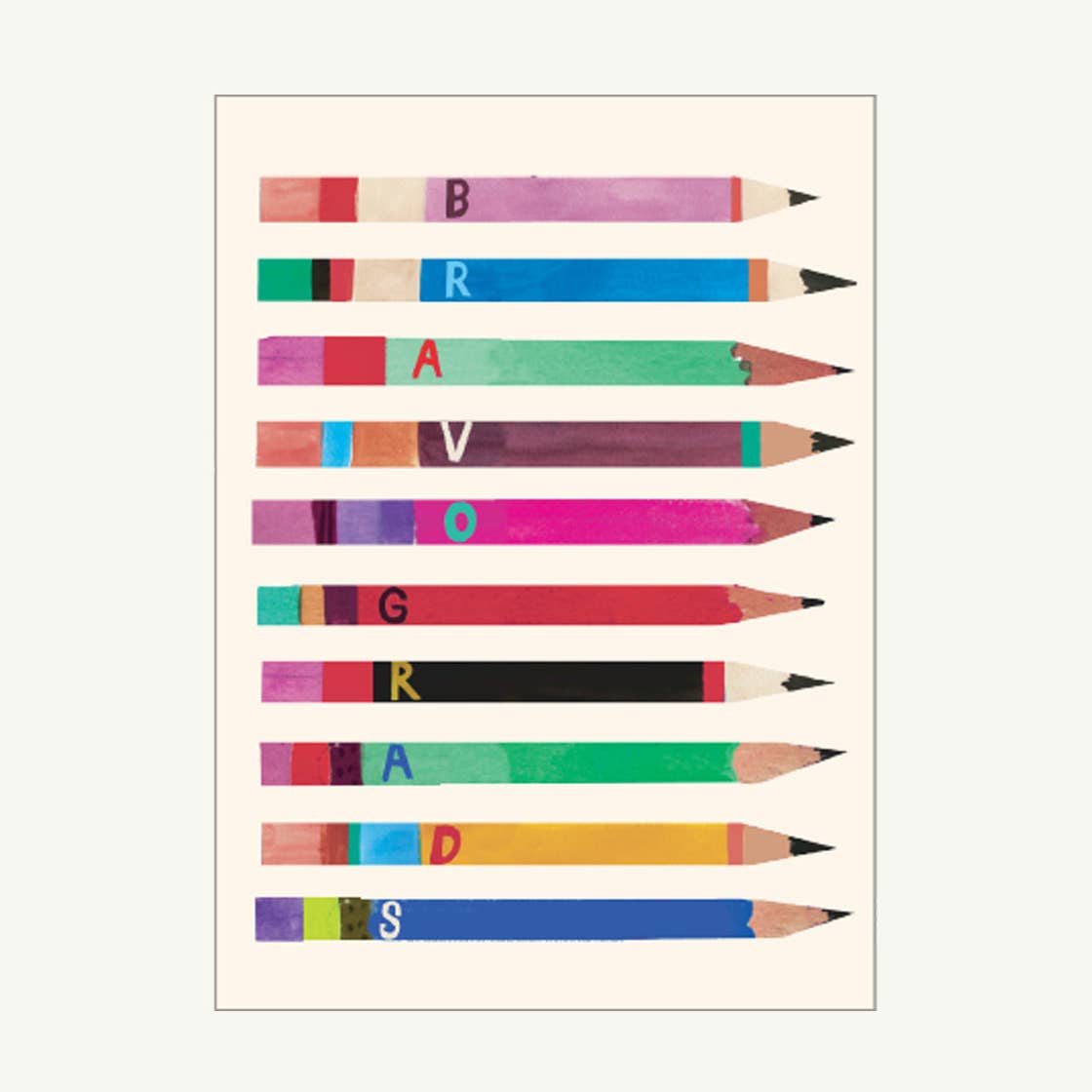 Sharp Grads Congratulations Card
