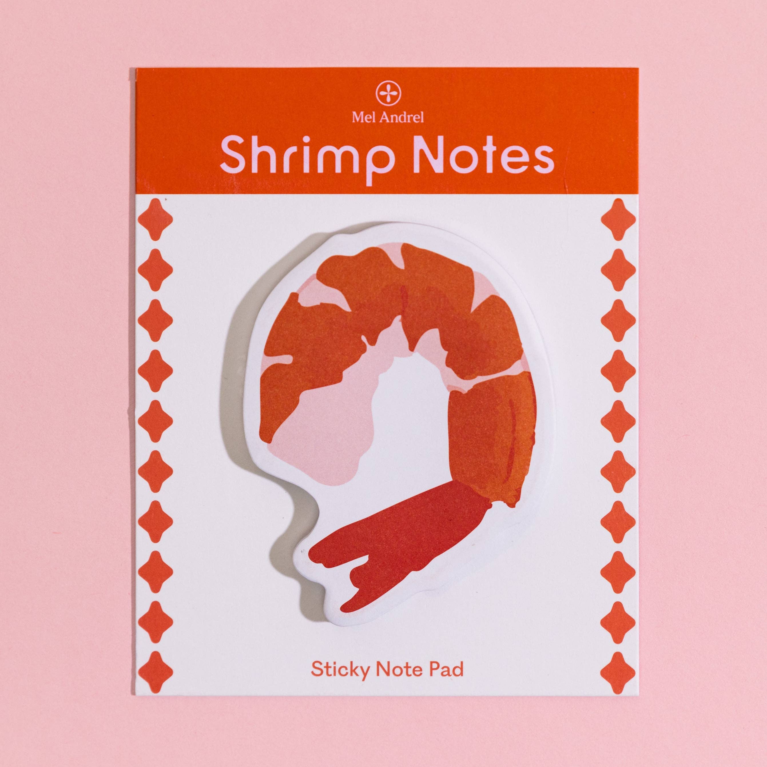 Shrimp Die-cut Sticky Notes