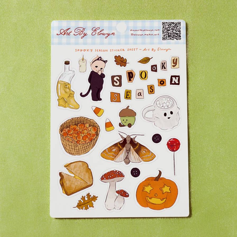 Spooky Season Sticker Sheet