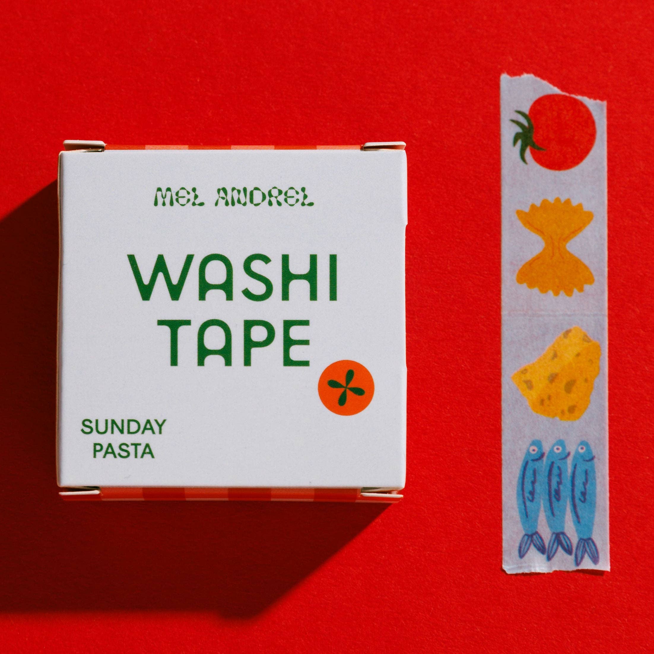 Sunday Pasta Washi Tape