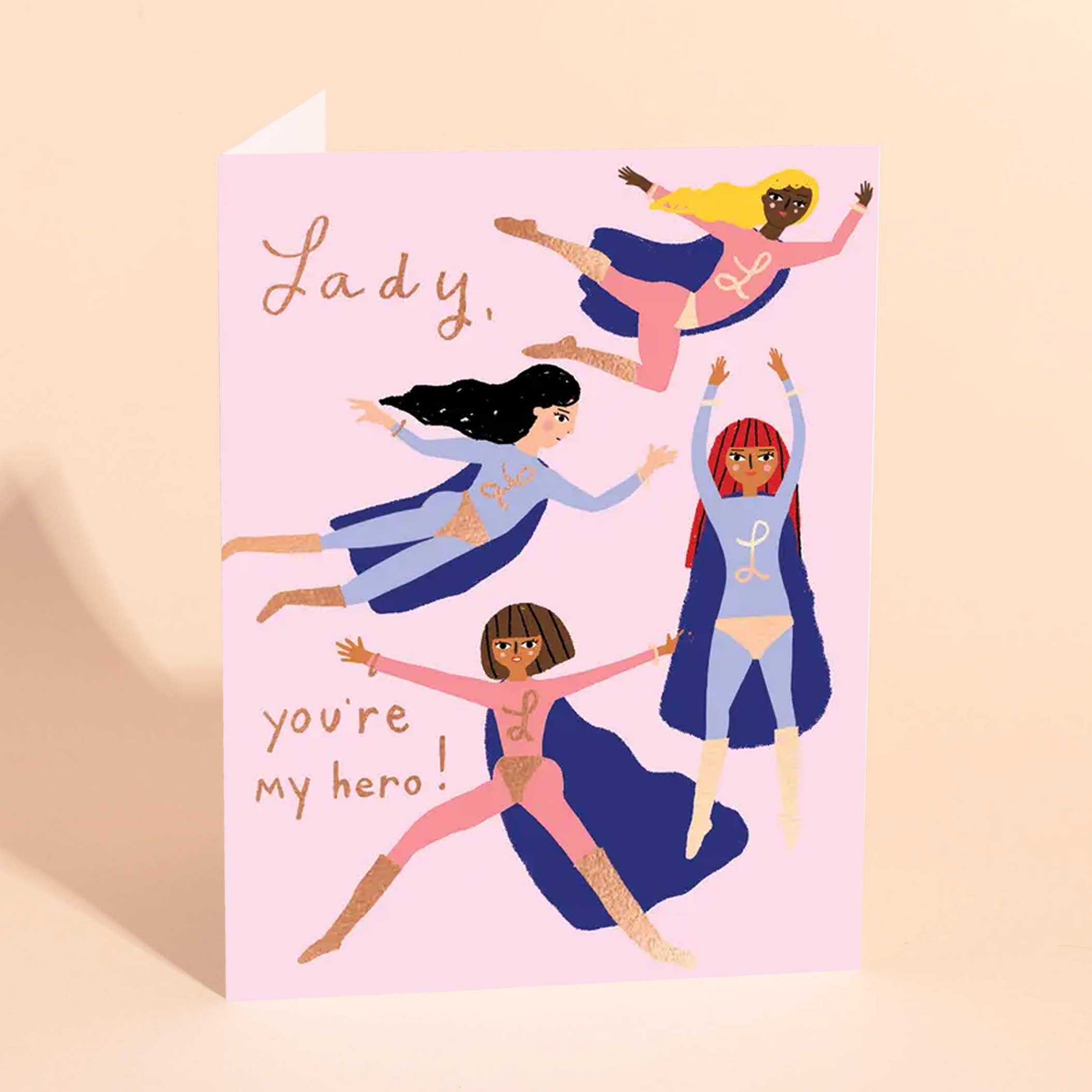 Super Hero Greeting Card