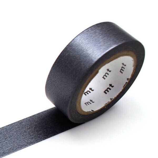 'High Brightness' Gun Metallic Washi Tape