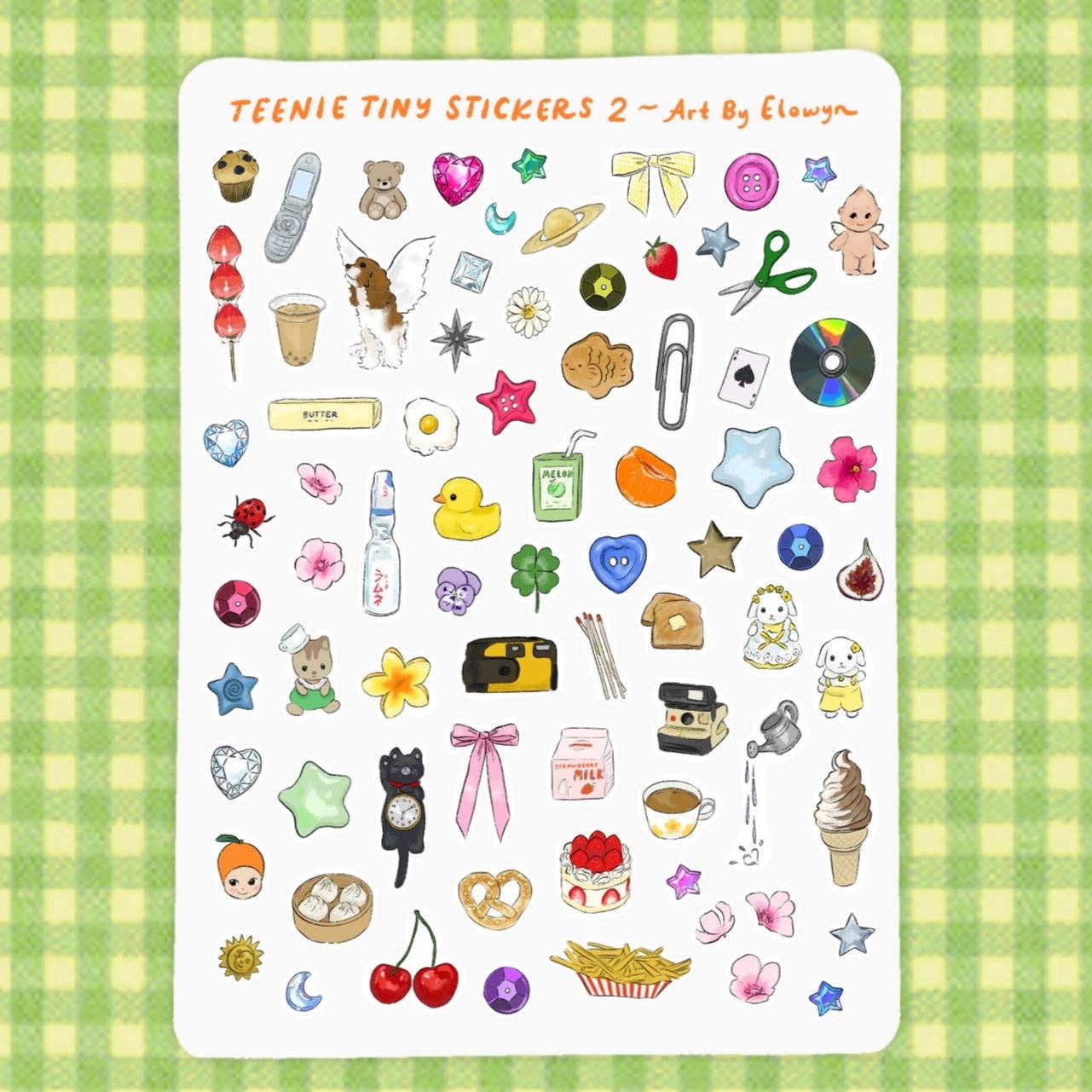 Teenie Tiny Stickers Sheet 2