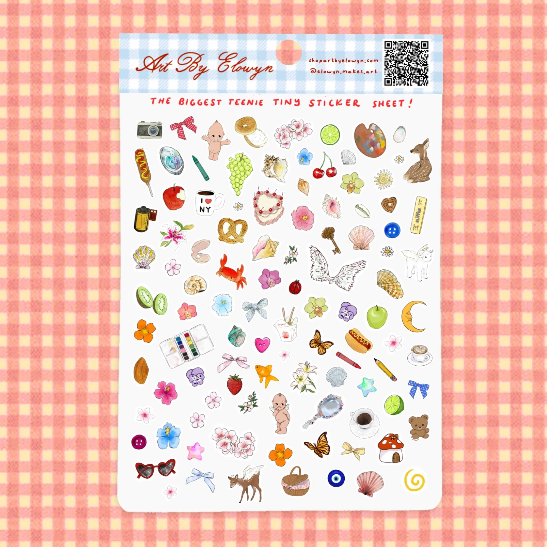 The BIGGEST Teenie Tiny Sticker Sheet