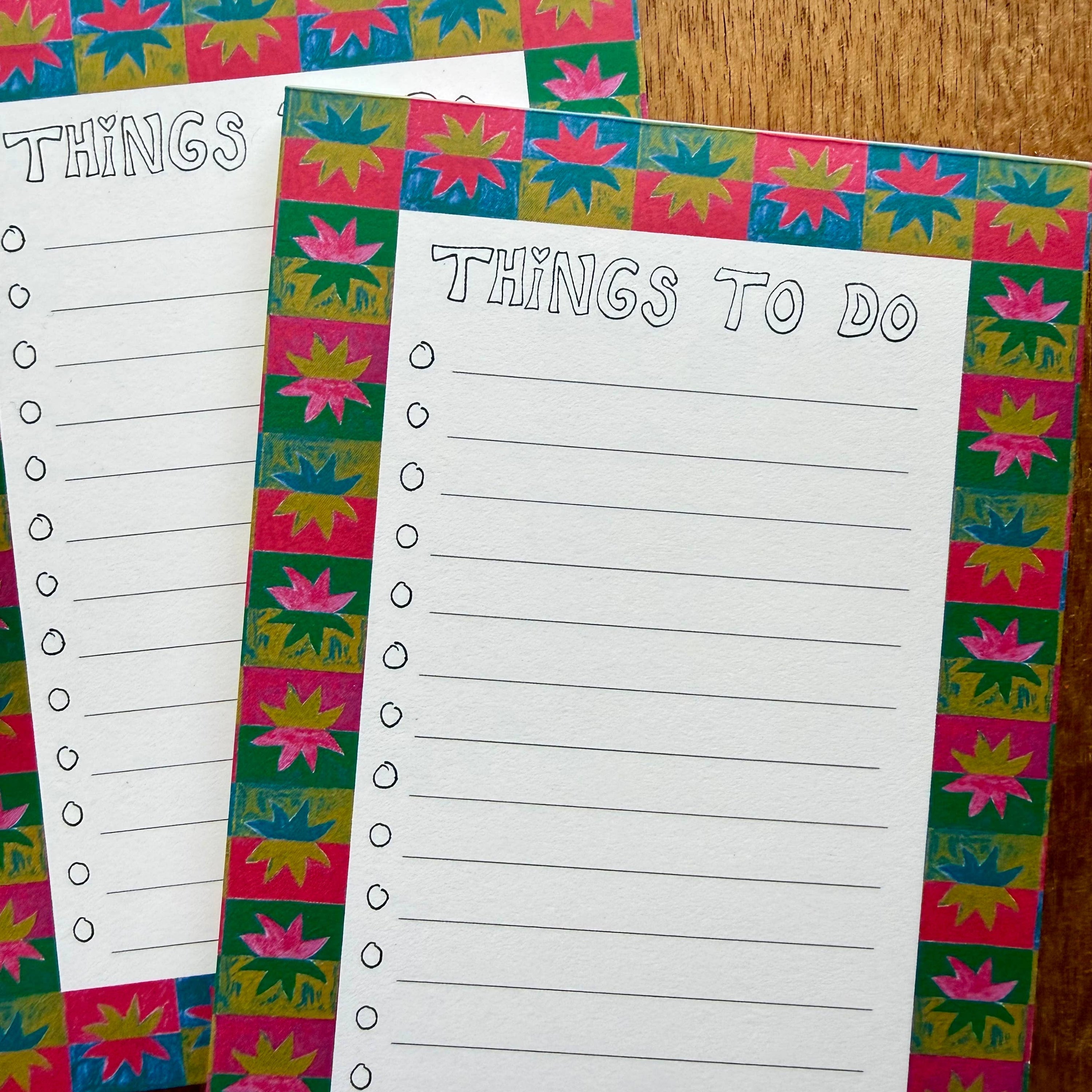 Things To Do Notepad