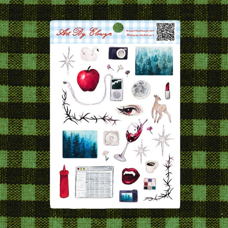 Vampires Sticker Sheet