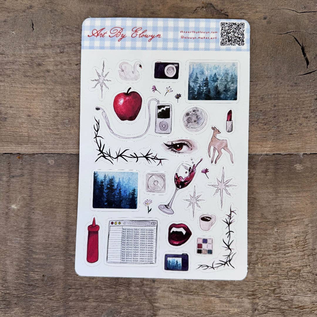 Vampires Sticker Sheet