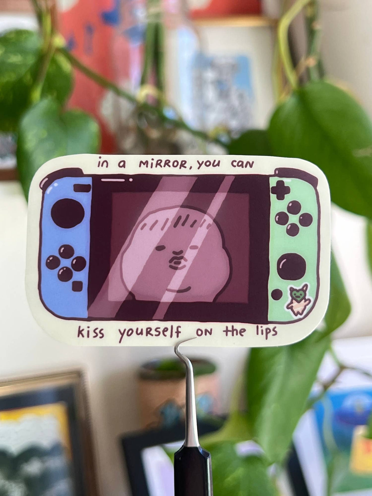 Video Game Reflection Sticker