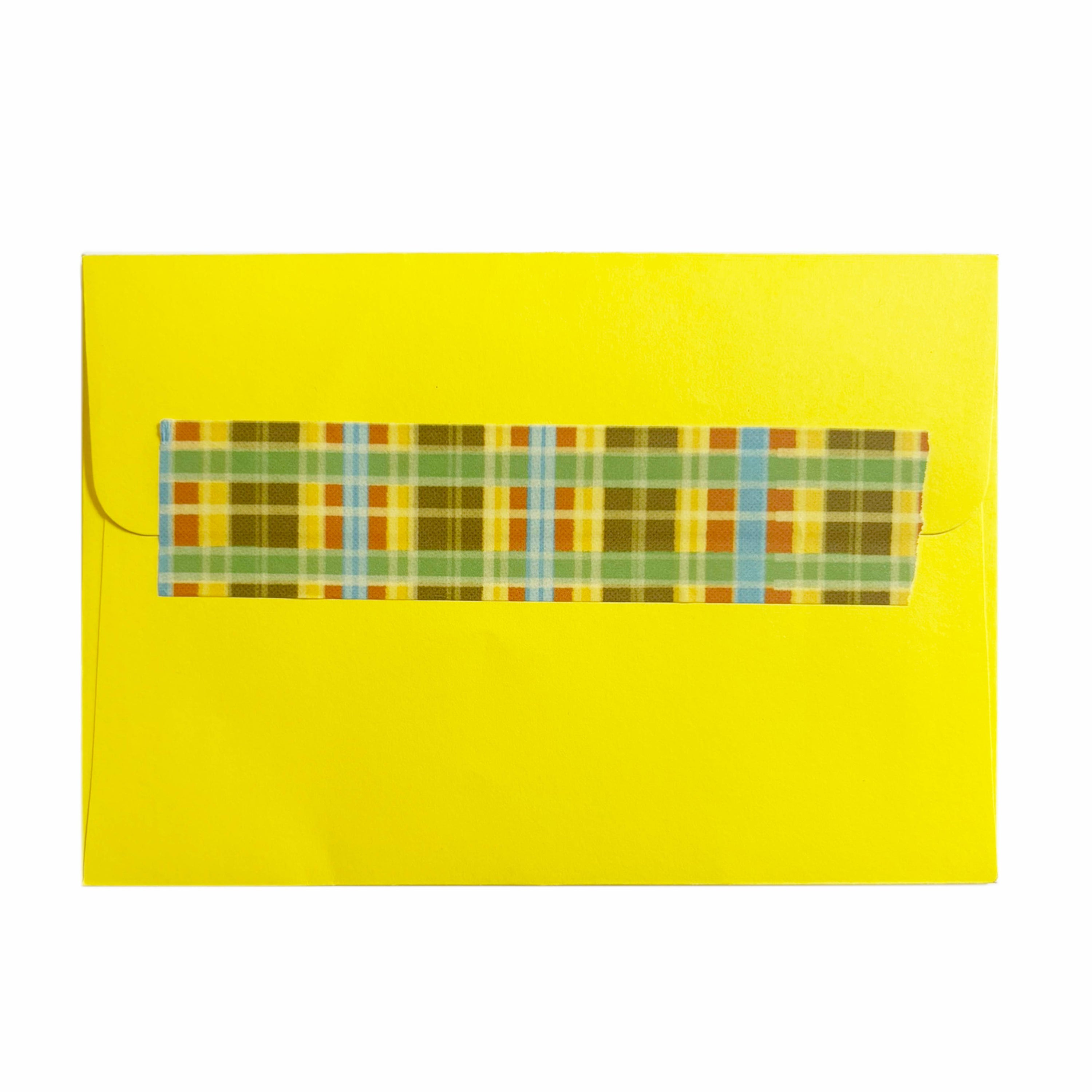WARM PLAID! Washi Tape