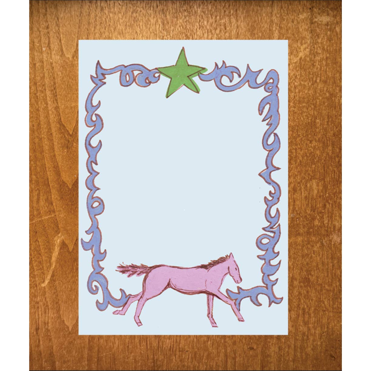 Western Horse Notepad
